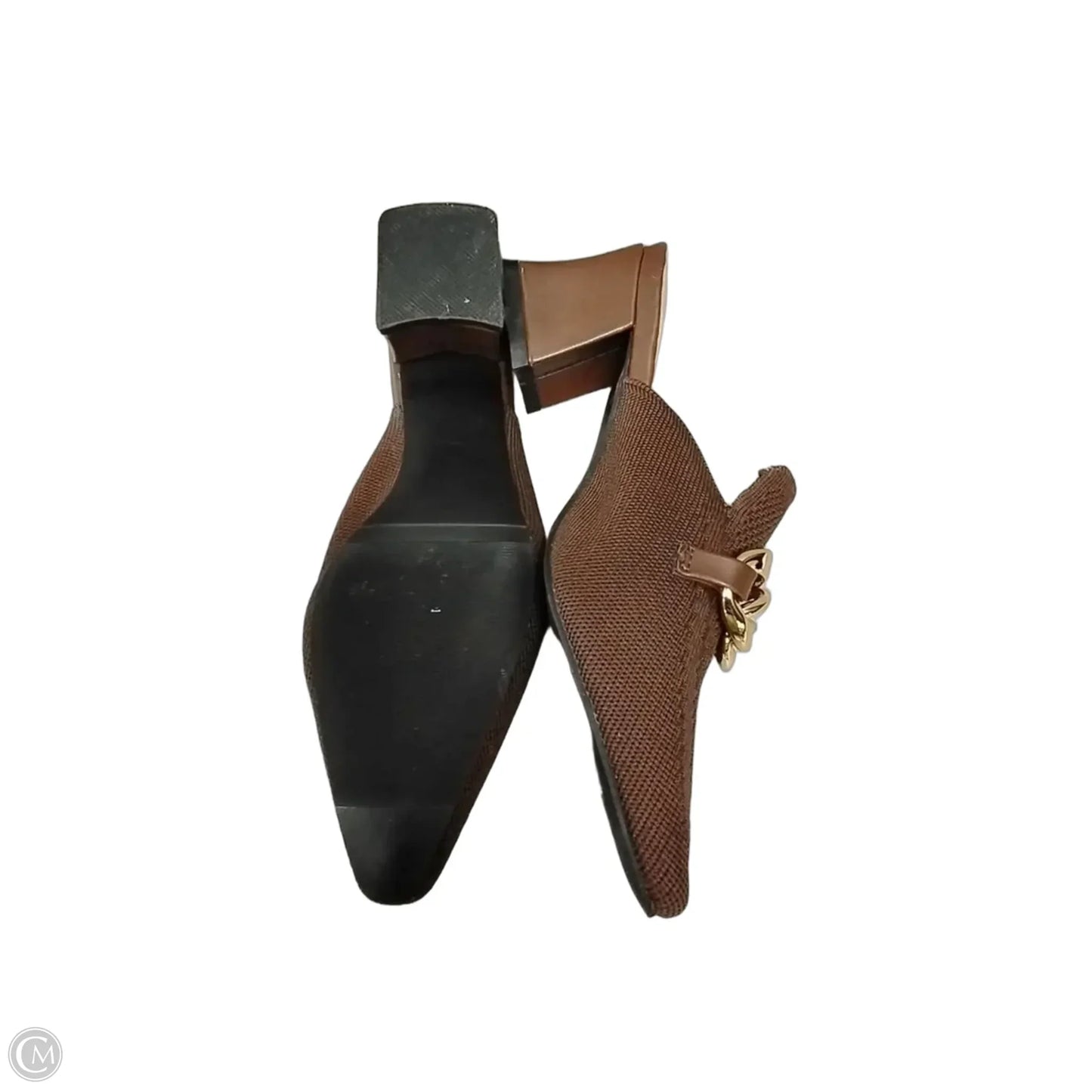 Shoes Heels Block By Clothes Mentor In Brown, Size: 6