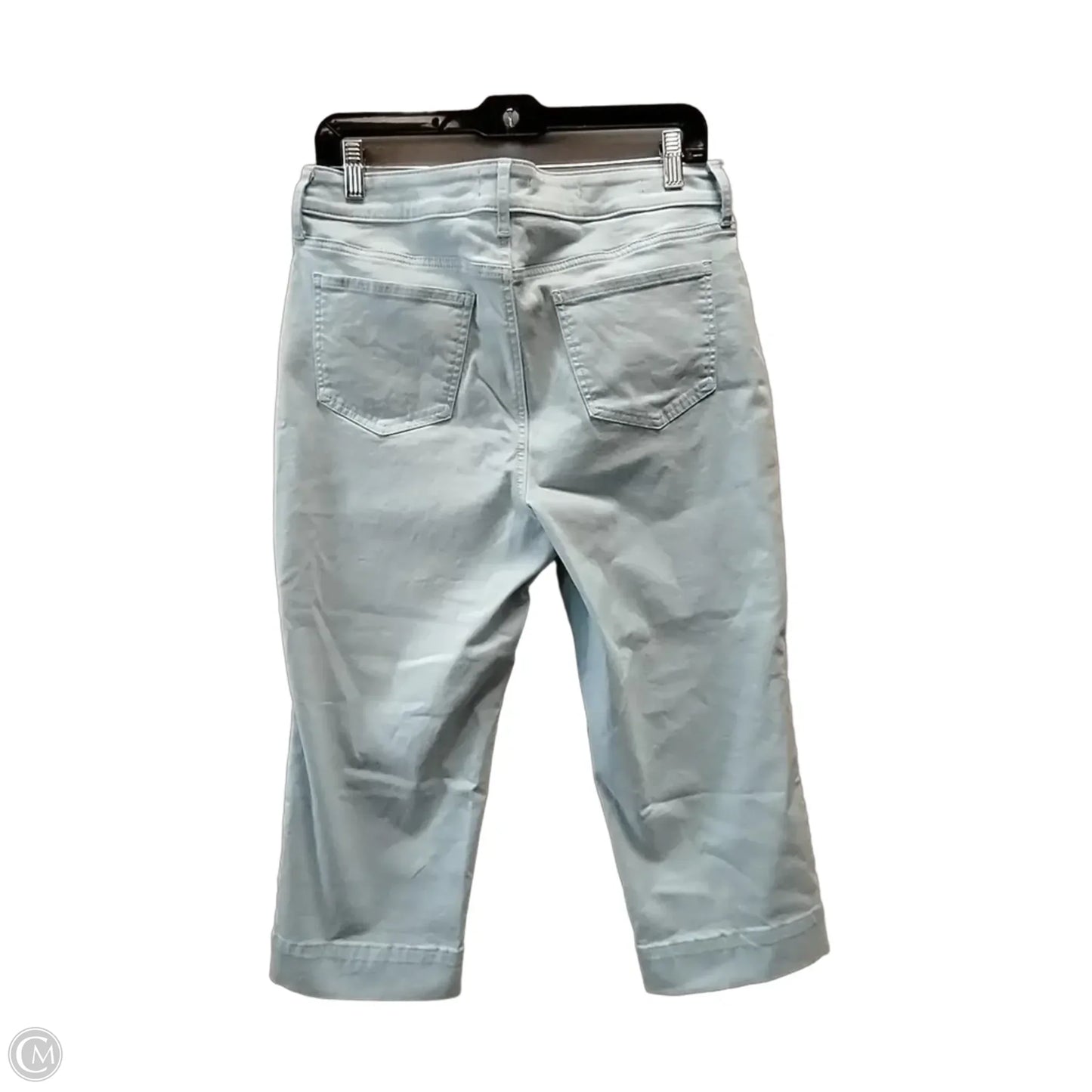 Jeans Cropped By Not Your Daughters Jeans In Blue Denim, Size: 10