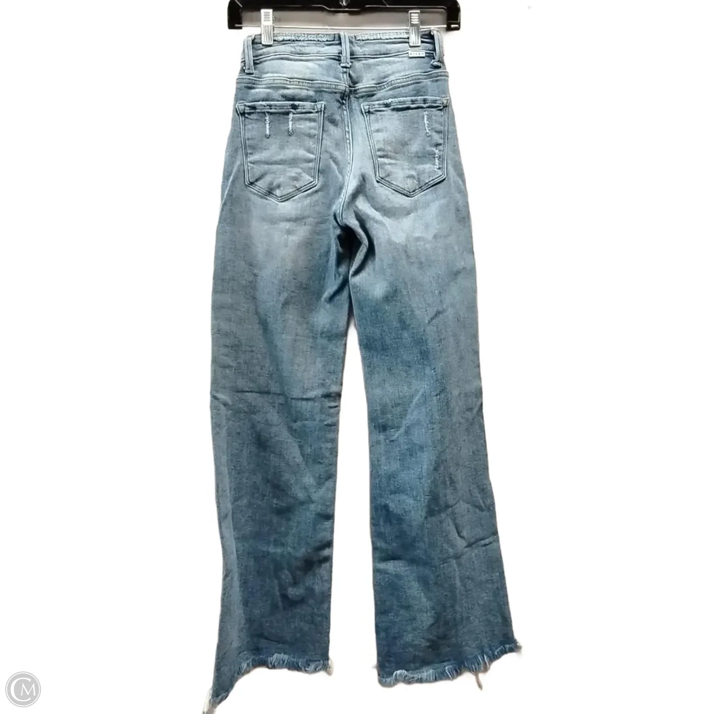 Jeans Wide Leg By Risen In Blue Denim, Size: 2