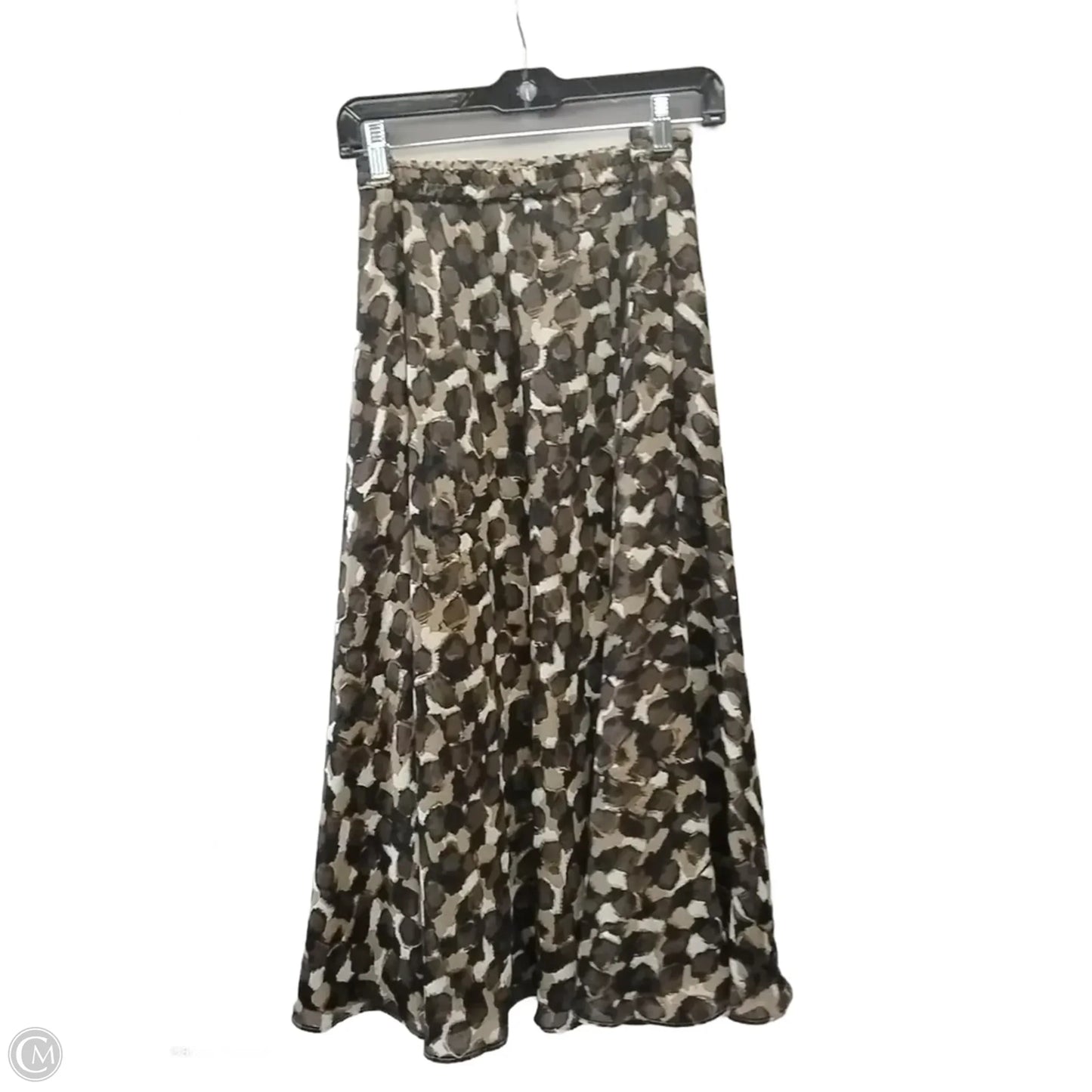 Skirt Maxi By Coldwater Creek In Brown, Size: Xs