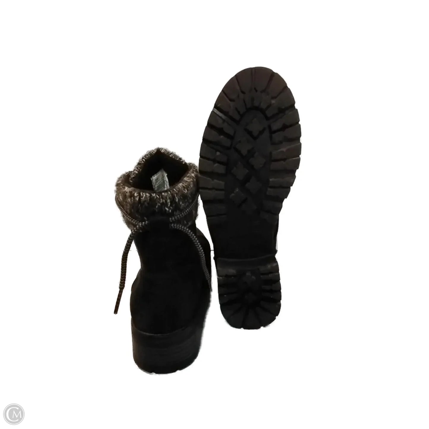 Boots Hiking By Clothes Mentor In Black, Size: 7.5