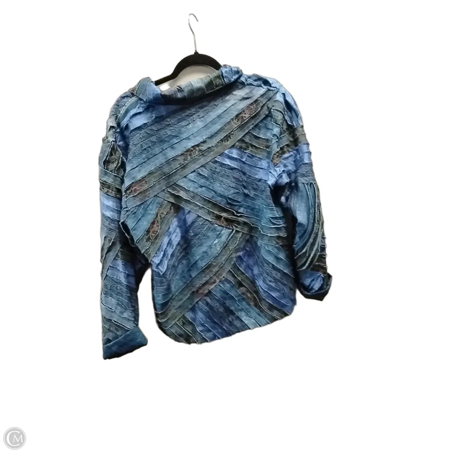 Jacket Other By Keren Hart In Blue & Green, Size: L