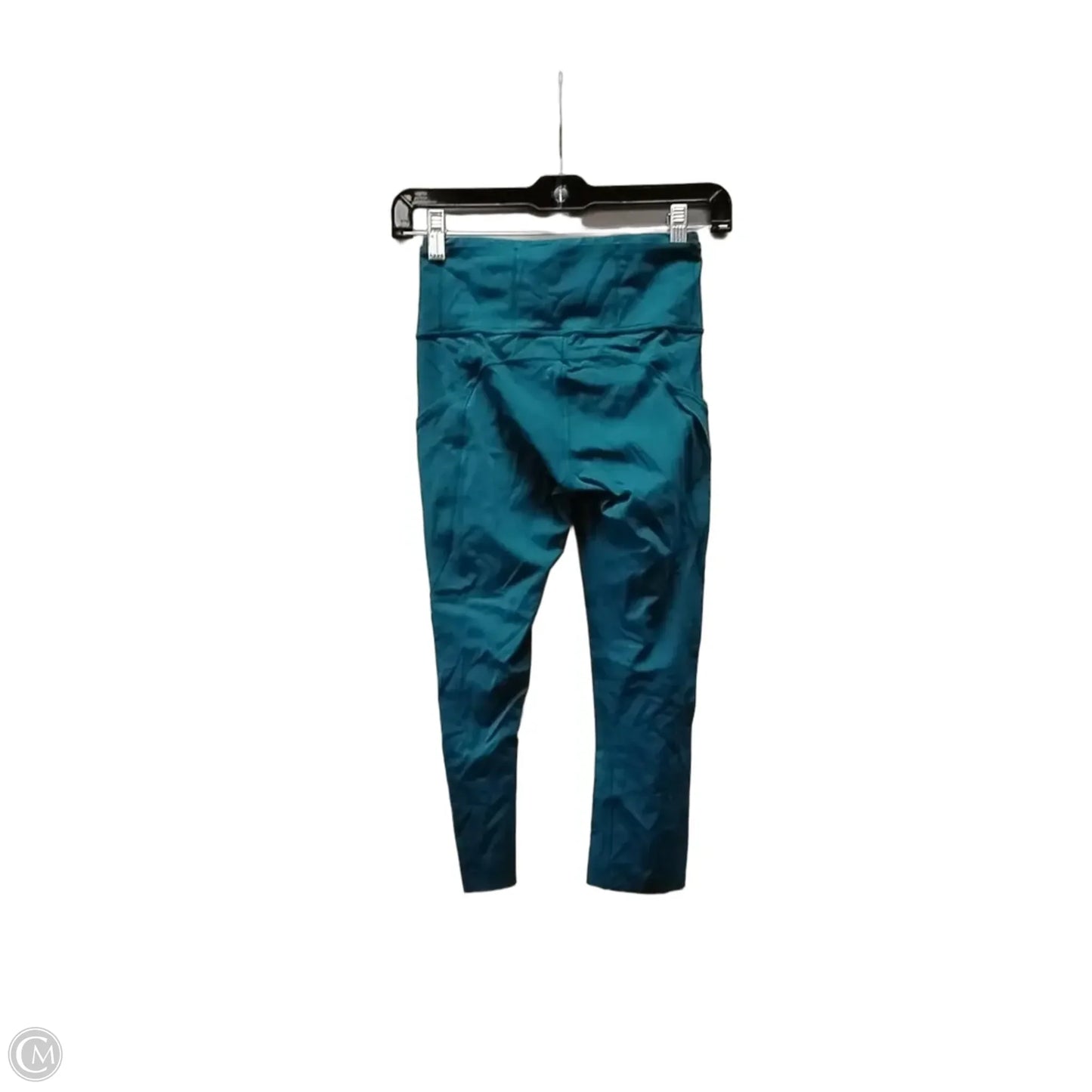 Athletic Leggings By Lululemon In Blue, Size: 4