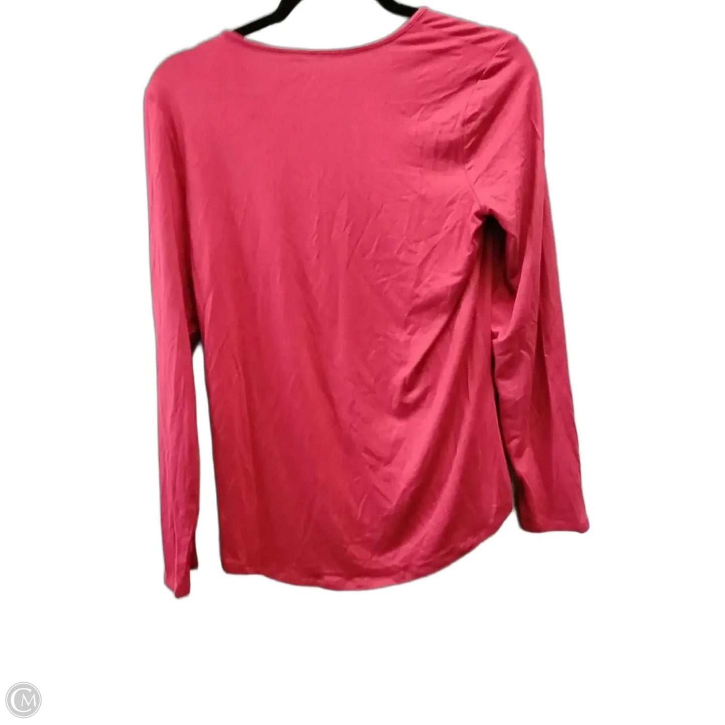 Top Long Sleeve By Chicos In Red, Size: S