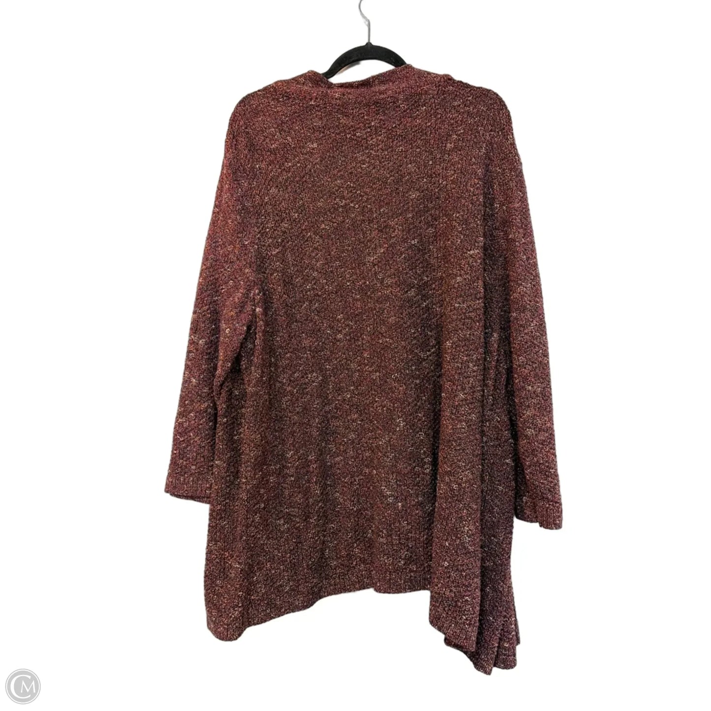 Cardigan By Cj Banks In Purple, Size: 3x