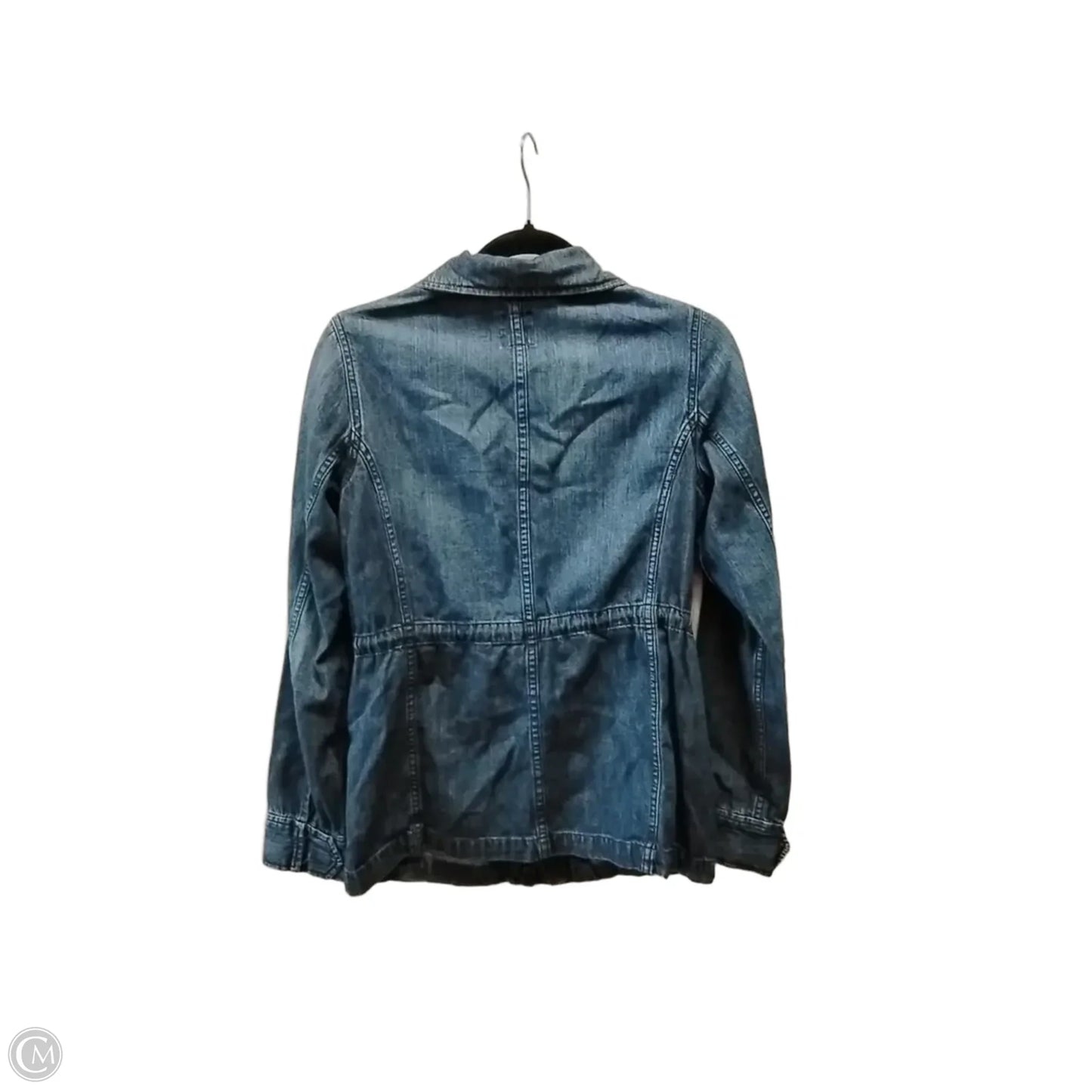 Jacket Denim By Gap In Blue, Size: M