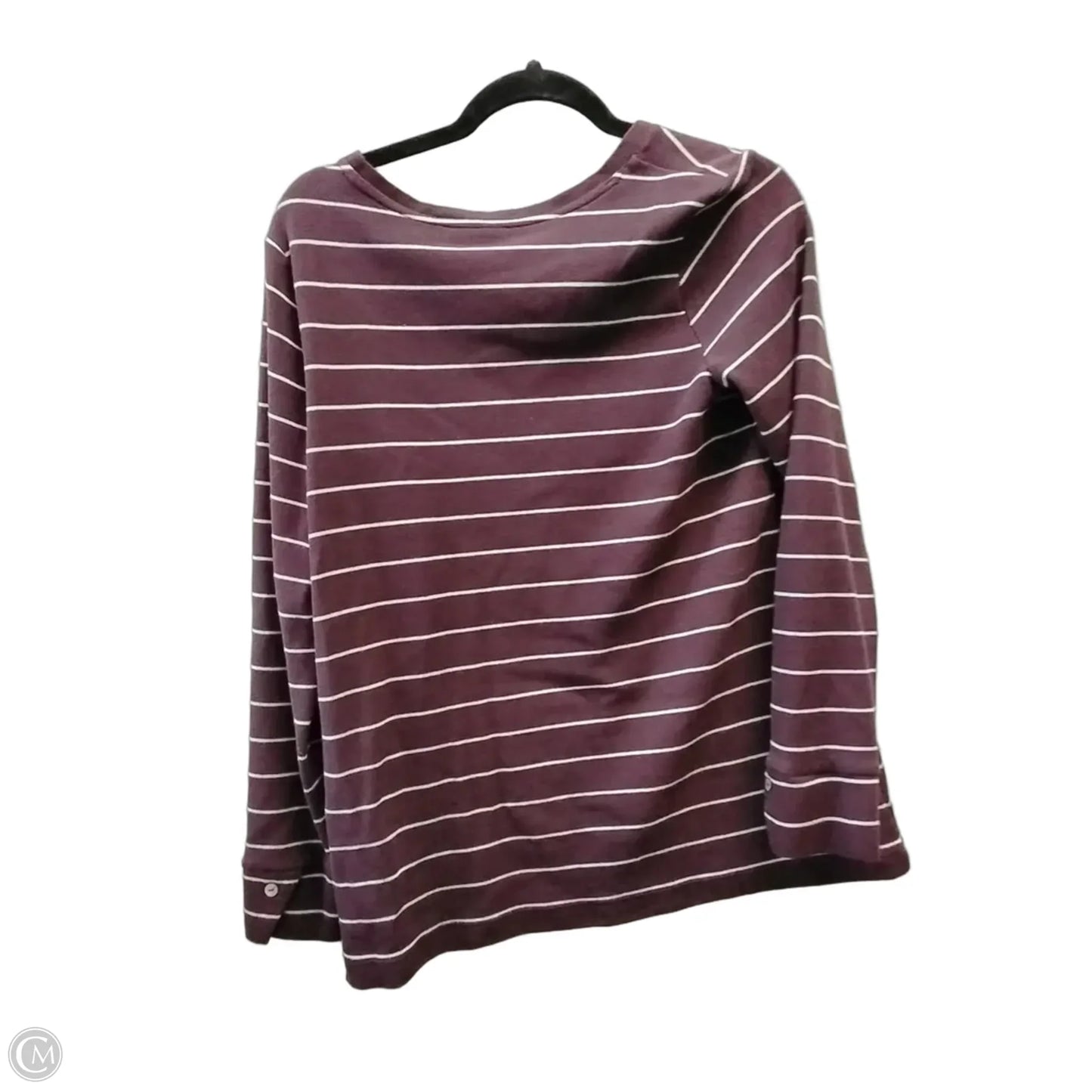 Top Long Sleeve By J. Jill In Striped Pattern, Size: S