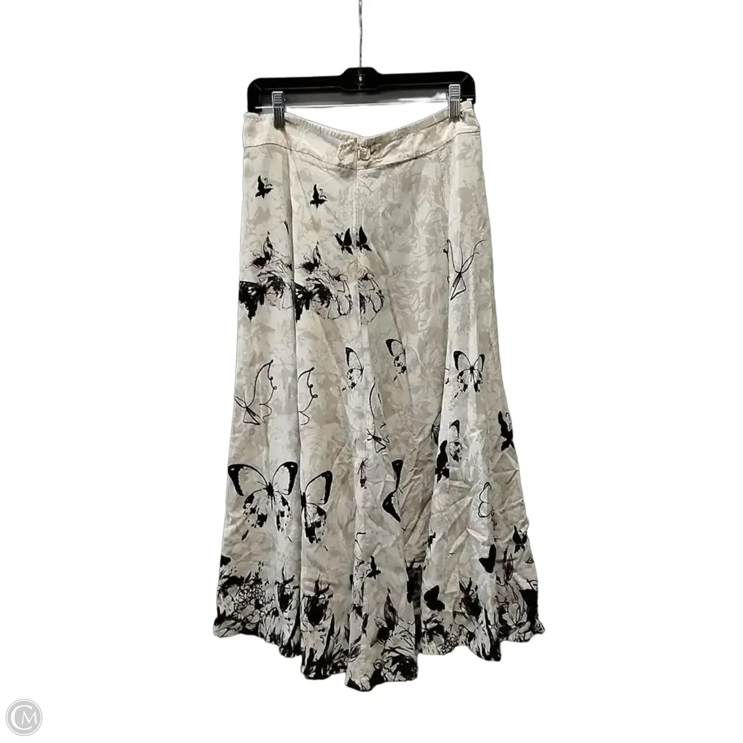 Skirt Midi By Soft Surroundings In Black & Cream, Size: S