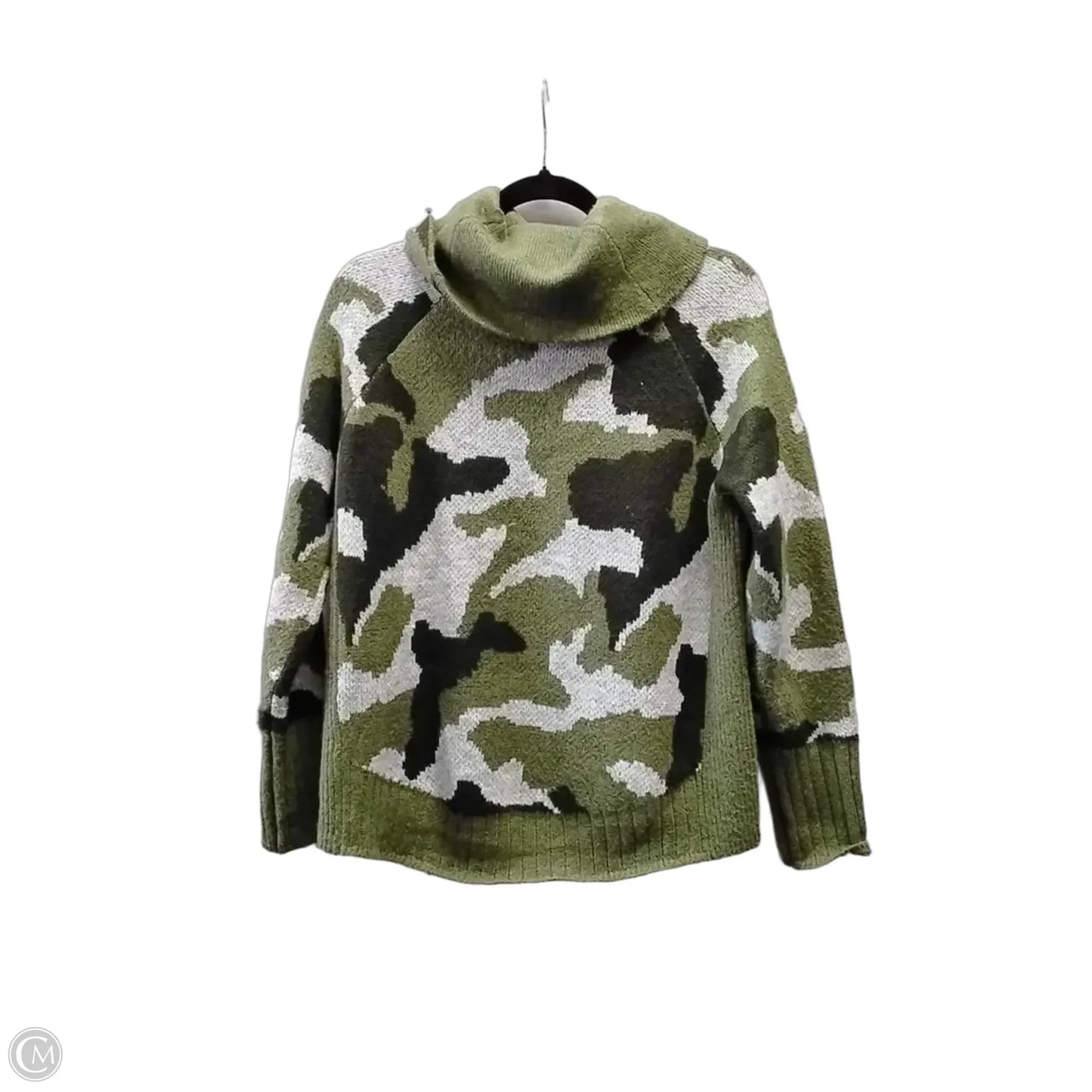 Sweater By Cme In Camouflage Print, Size: S