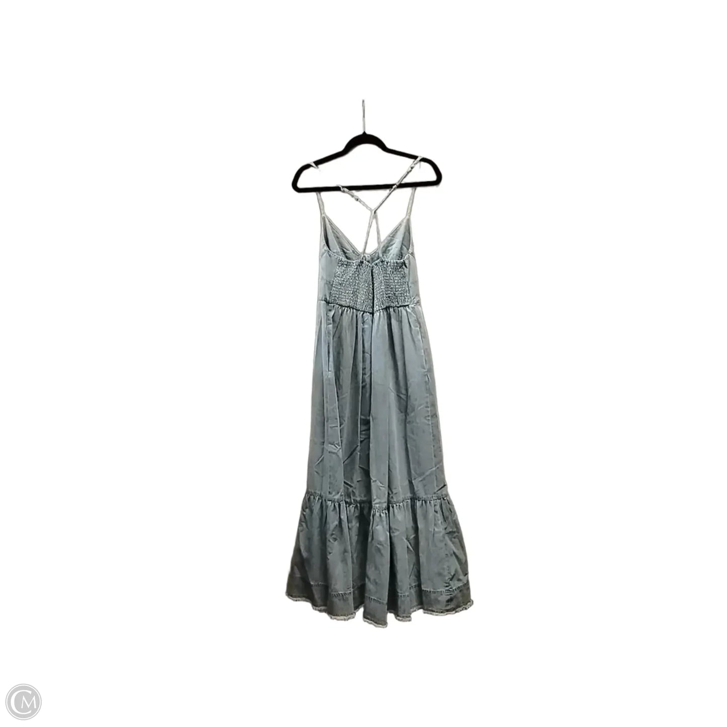 Dress Casual Maxi By Kori America In Blue Denim, Size: M