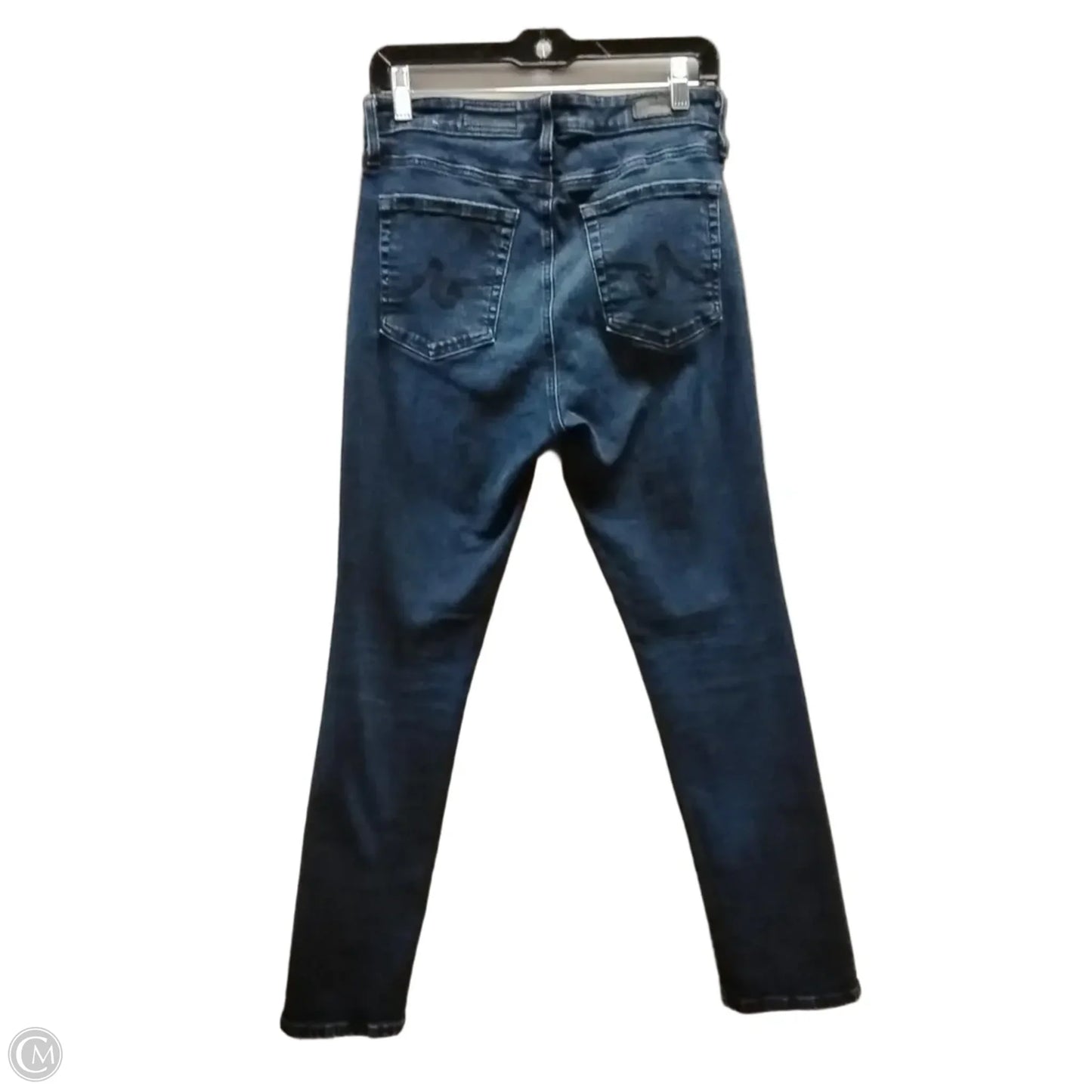Jeans Skinny By Ag Jeans In Blue Denim, Size: 10