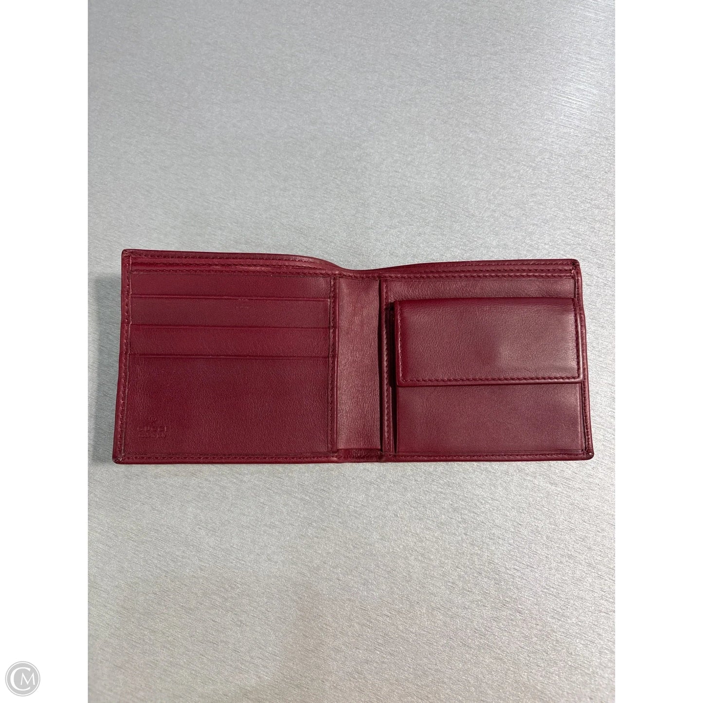 Wallet Luxury Designer By Gucci, Size: Small