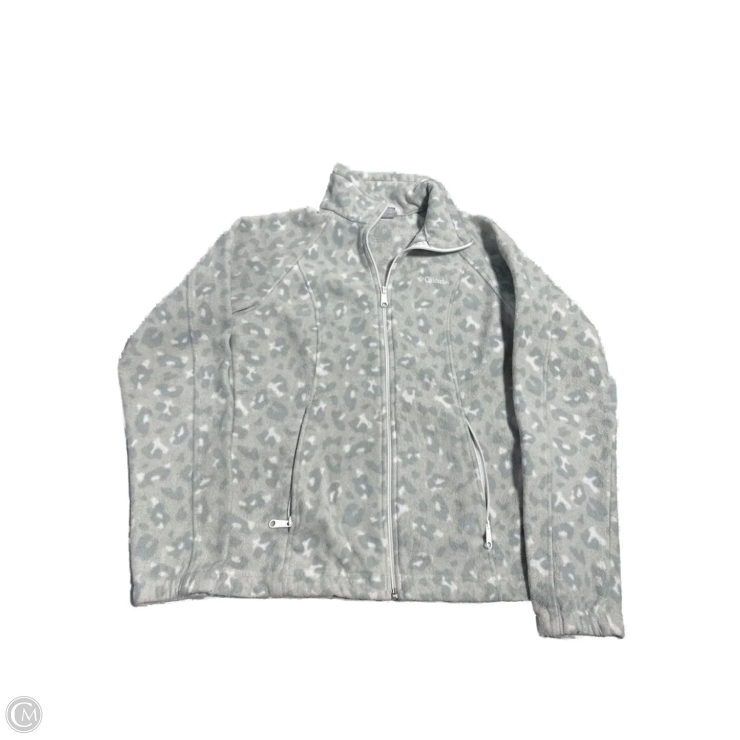 Jacket Fleece By Columbia In Animal Print, Size: M