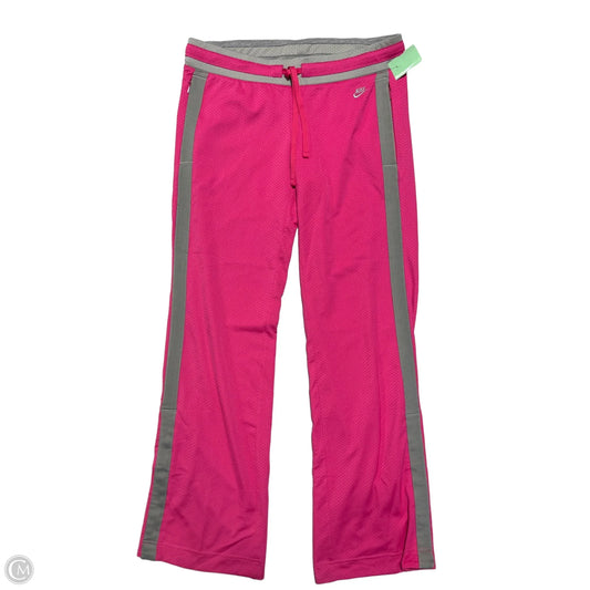 Athletic Pants By Nike In Pink, Size: M