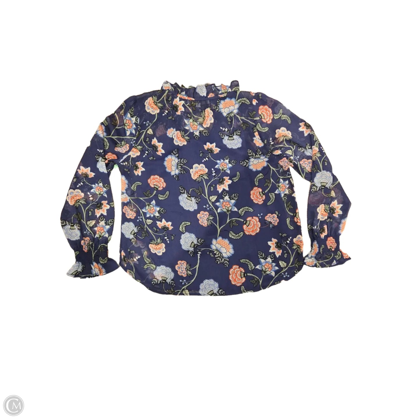 Top Long Sleeve By Loft In Purple, Size: M