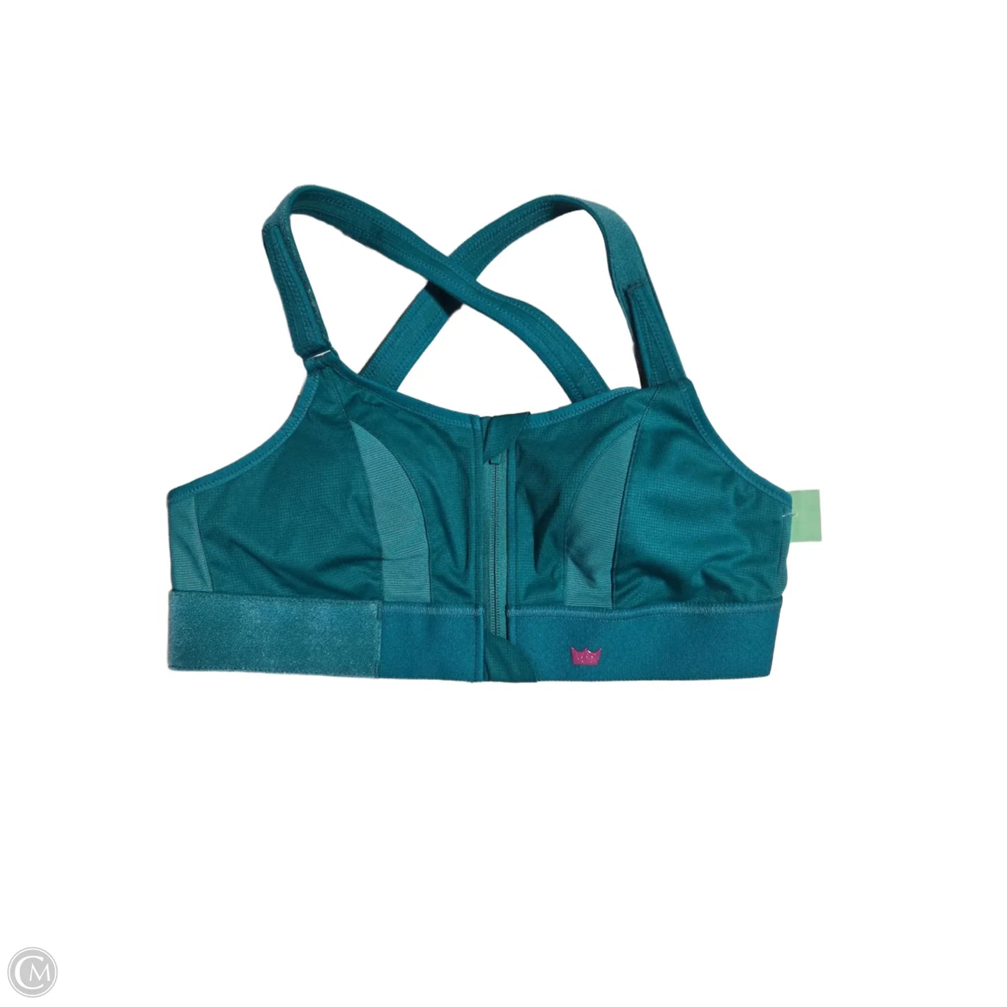 Athletic Bra By Cmb In Teal, Size: M