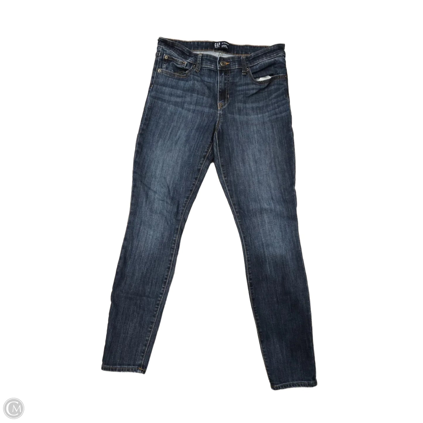 Jeans Jeggings By Gap In Blue Denim, Size: 8