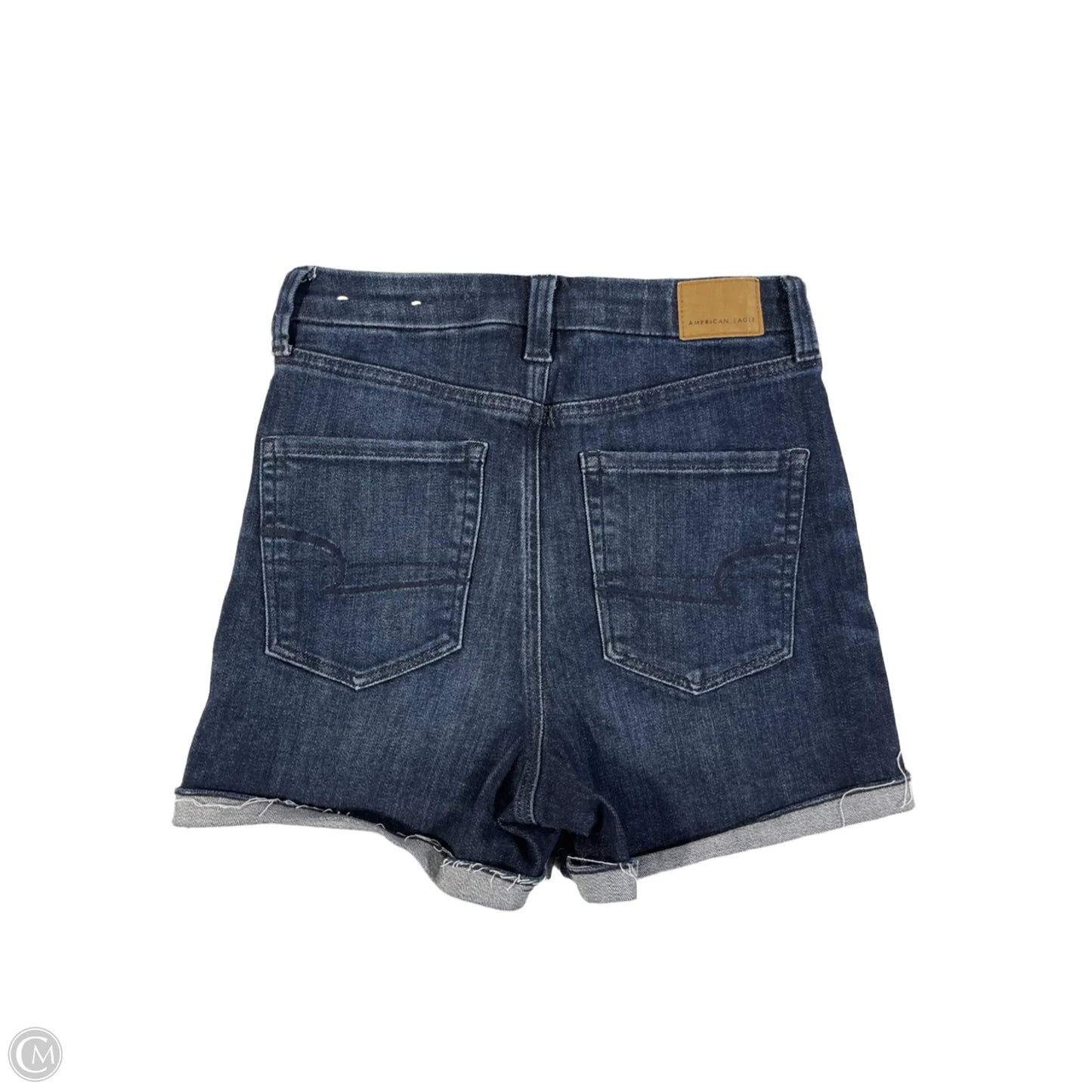 Shorts By American Eagle In Blue Denim, Size: 4