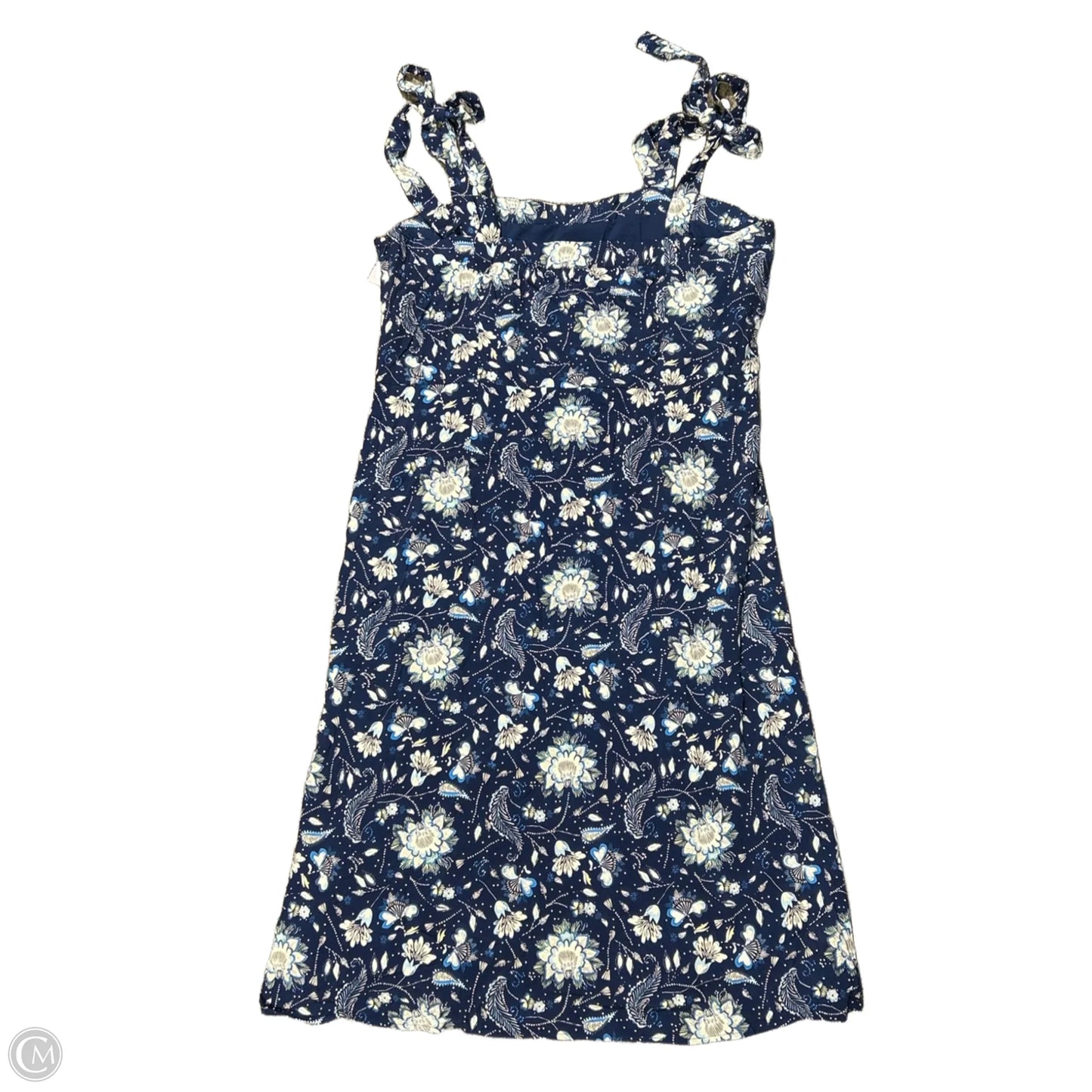 Dress Casual Midi By Gap In Blue, Size: Xxl