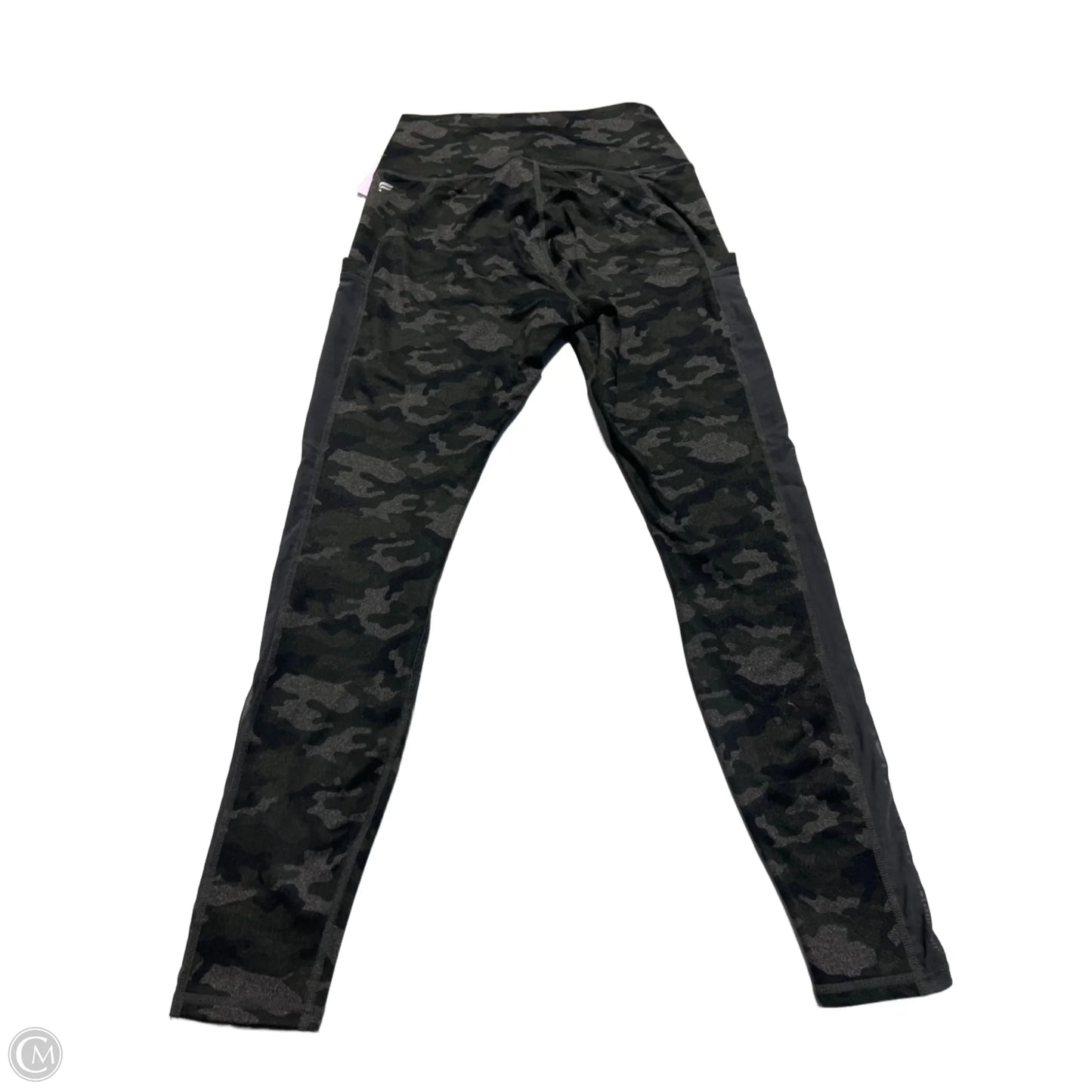Athletic Leggings By Fabletics In Camouflage Print, Size: S