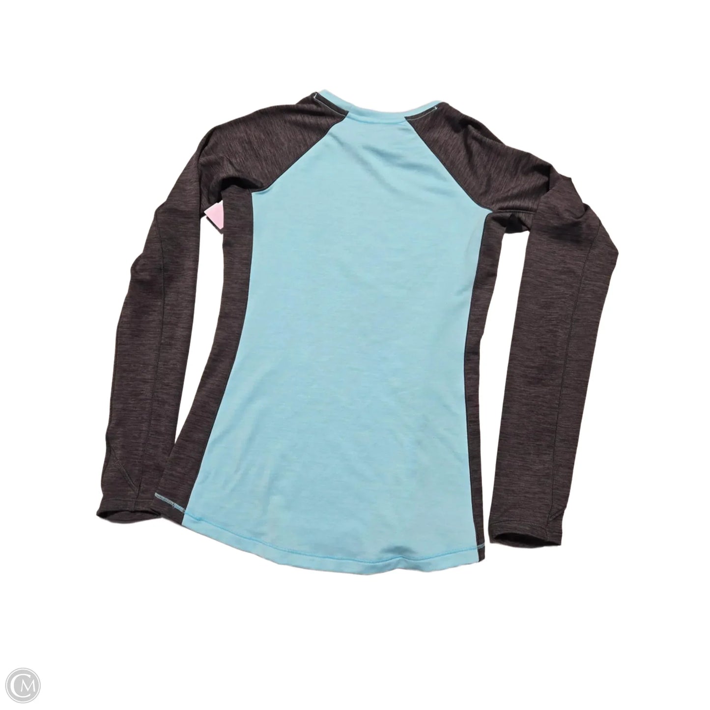 Athletic Top Long Sleeve Crewneck By Under Armour In Blue, Size: Xs