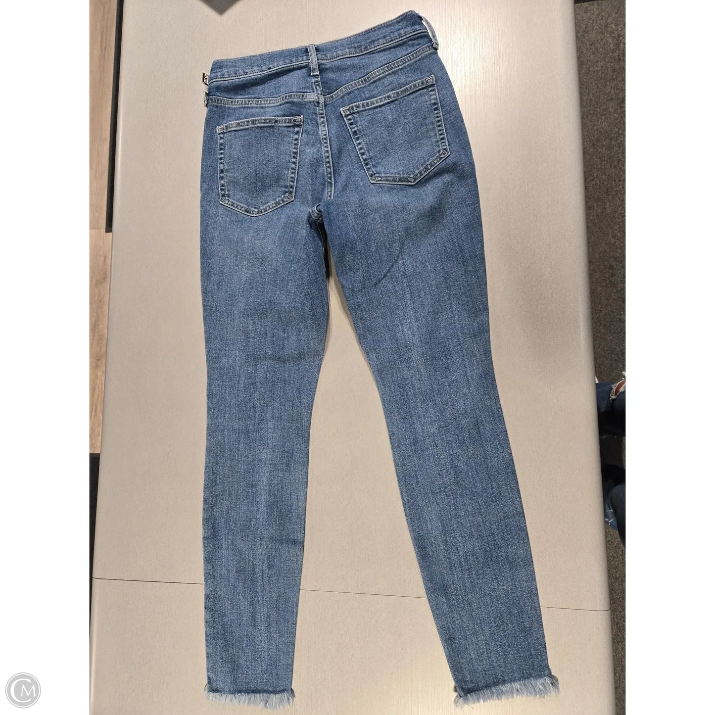 Jeans Skinny By Gap In Blue Denim, Size: 6