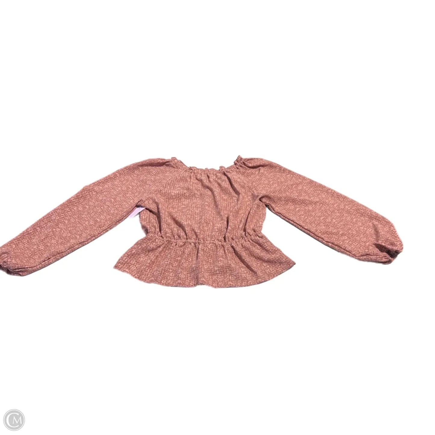 Top Long Sleeve By Universal Thread In Pink, Size: S