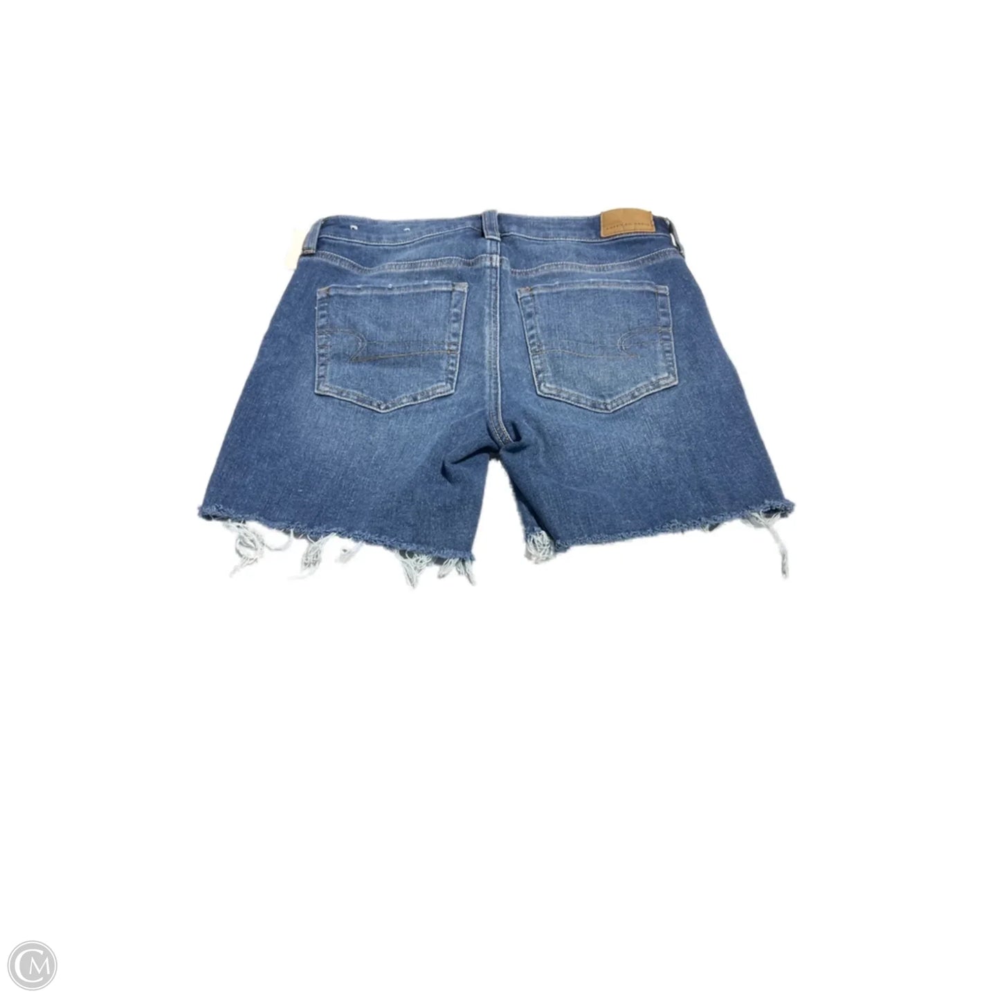 Shorts By American Eagle In Blue Denim, Size: 4