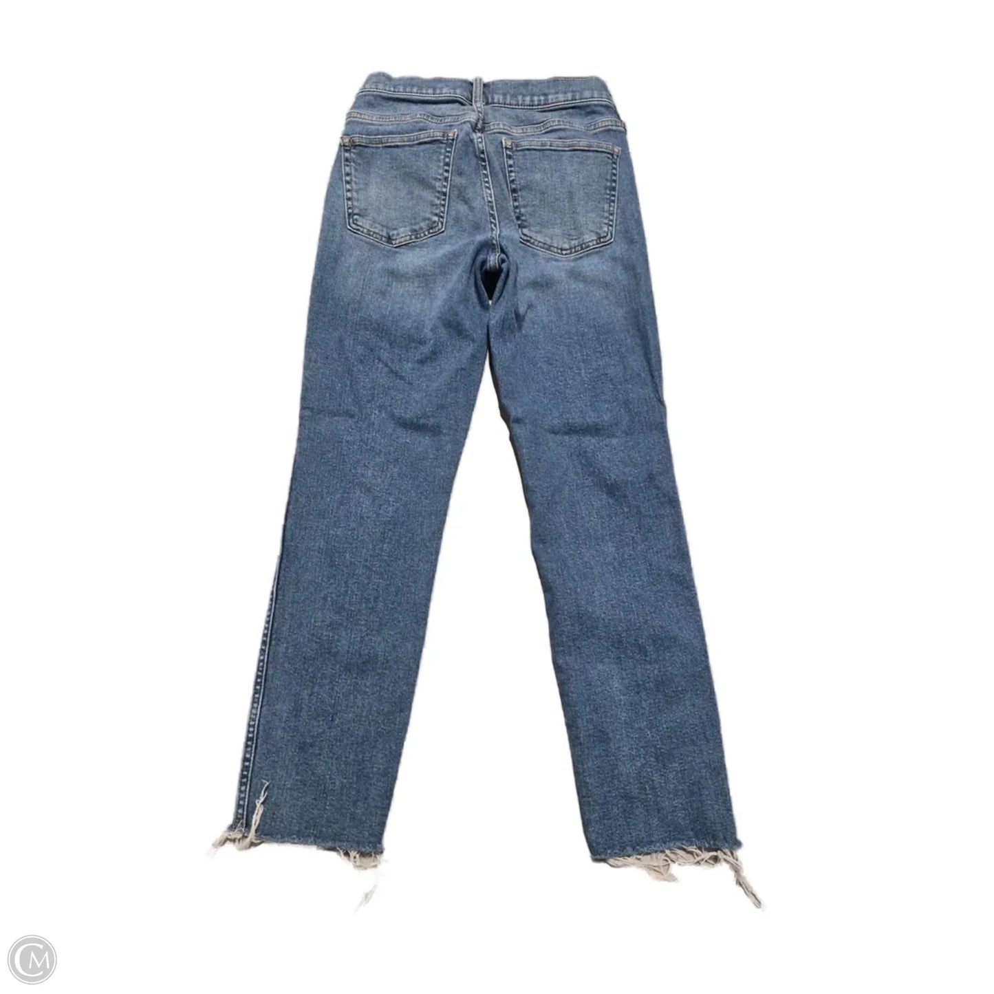 Jeans Straight By J. Crew In Blue Denim, Size: 2