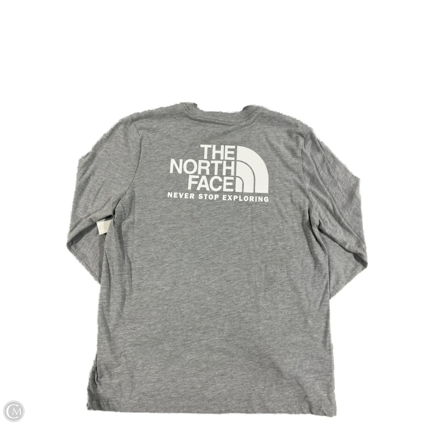 Top Long Sleeve Basic By The North Face In Grey, Size: 0