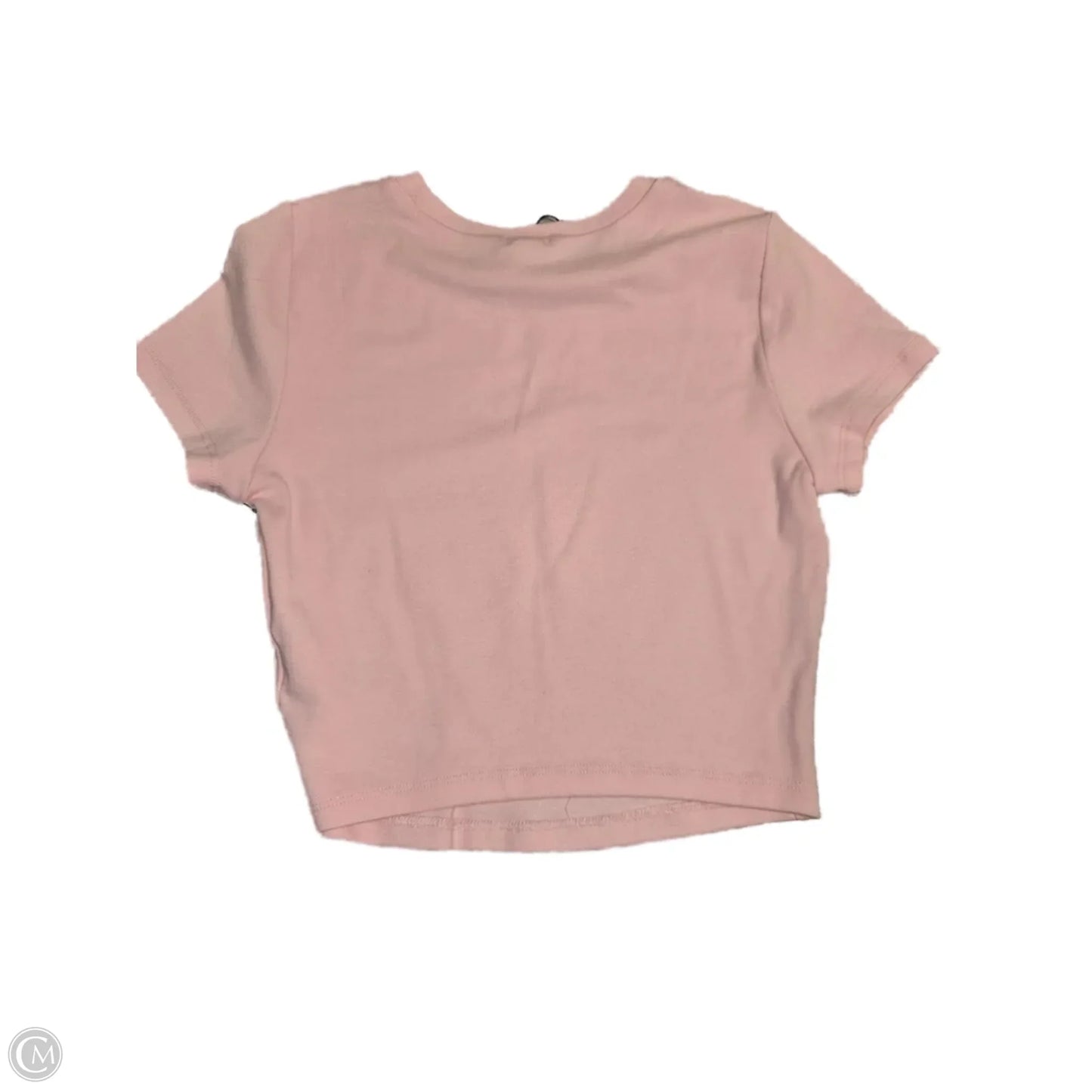 Top Short Sleeve By Garage In Pink, Size: Sp