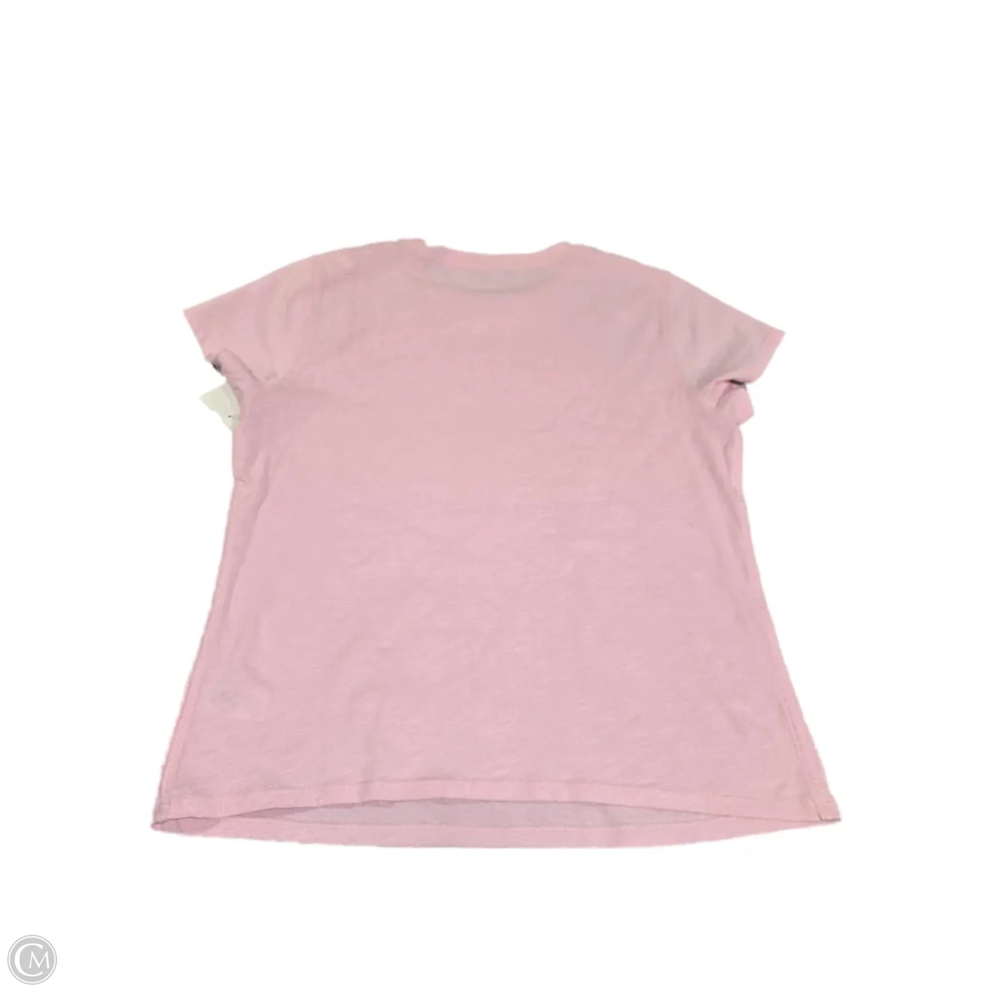Top Short Sleeve Basic By Aerie In Pink, Size: S