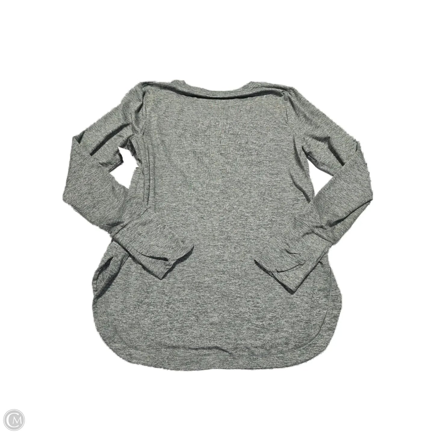 Athletic Top Long Sleeve Crewneck By Athleta In Green, Size: M