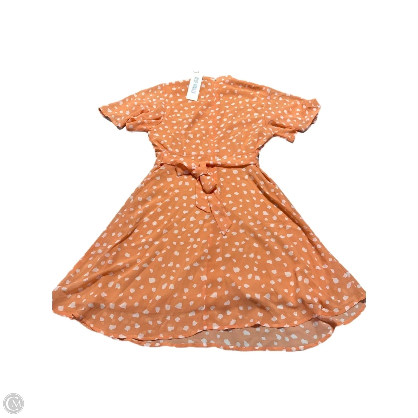 Dress Casual Short By Cme In Peach, Size: S