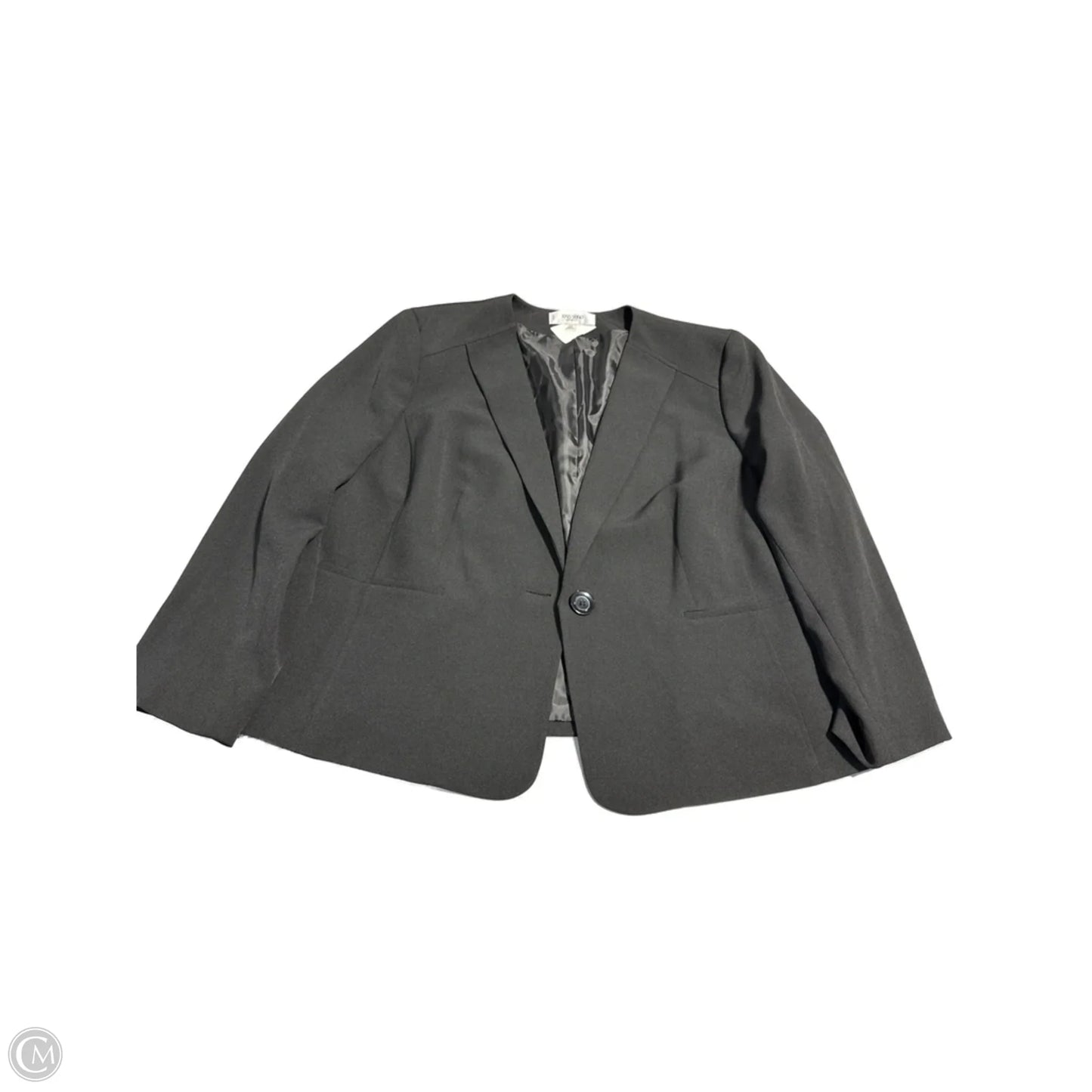 Blazer By Jones Studio In Black, Size: 1x