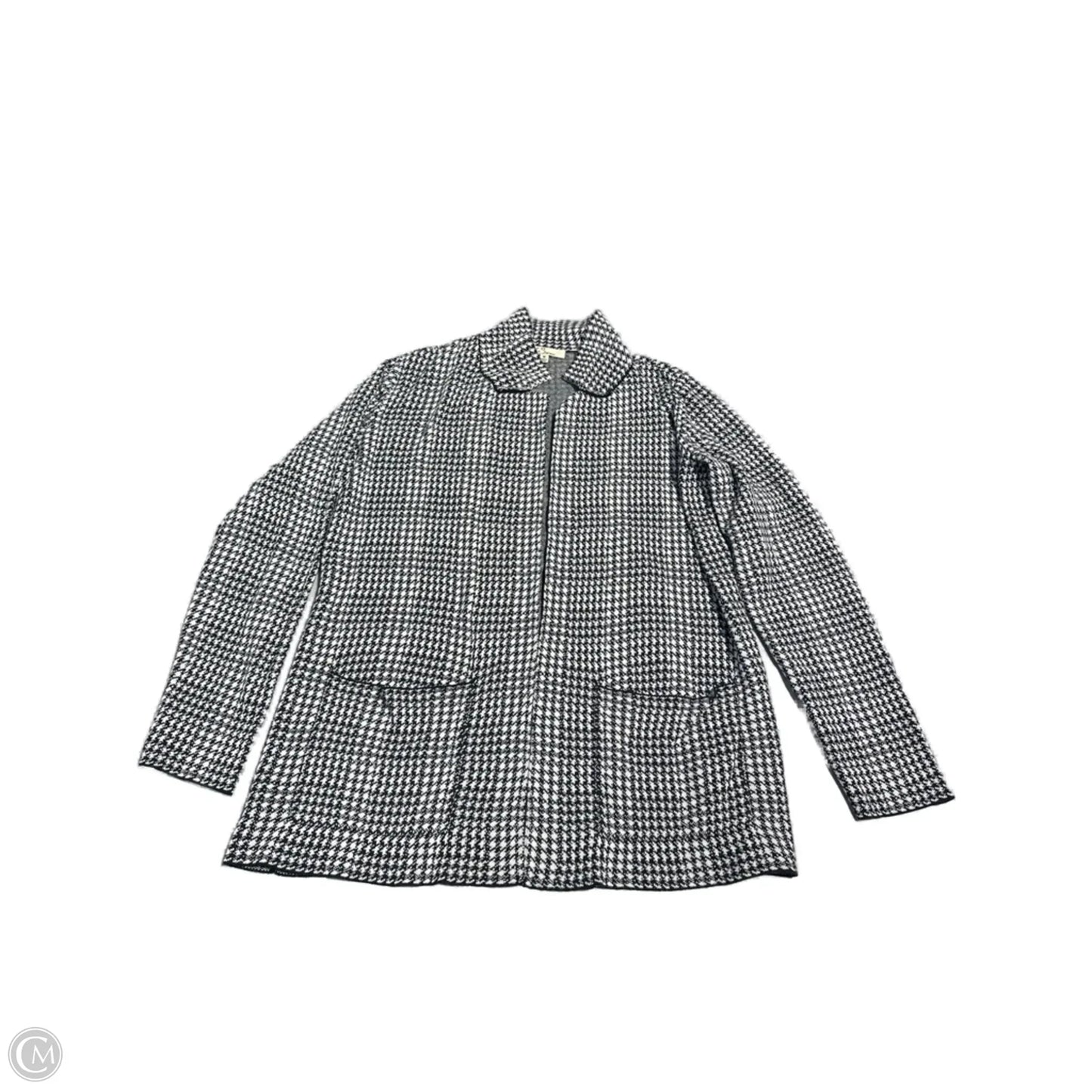 Cardigan By Cme In Black & White, Size: M
