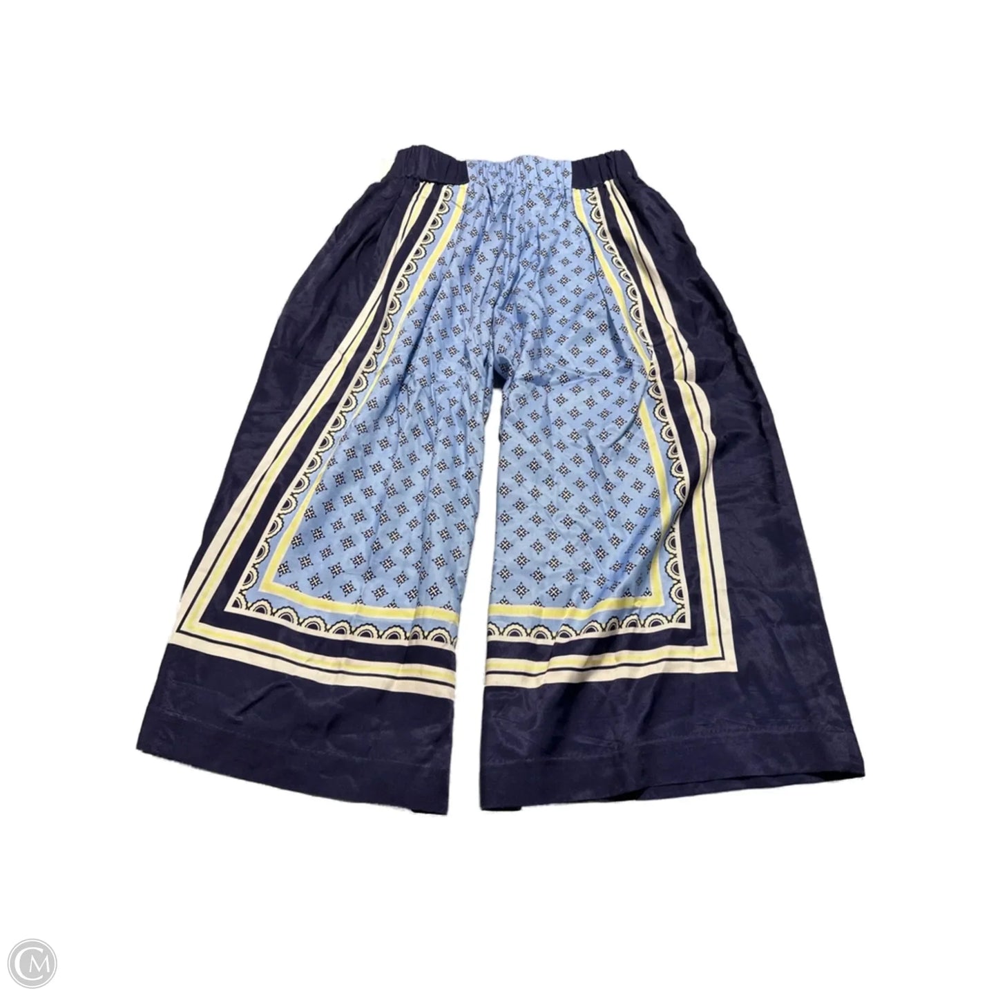 Pants Linen By Maeve In Blue, Size: Xs