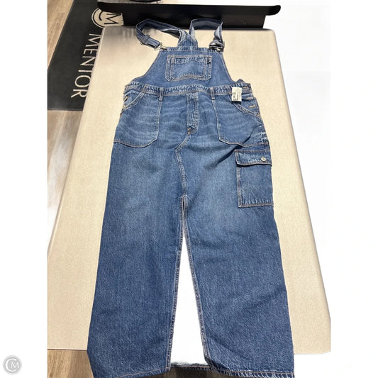 Overalls By American Eagle In Blue Denim, Size: Xl