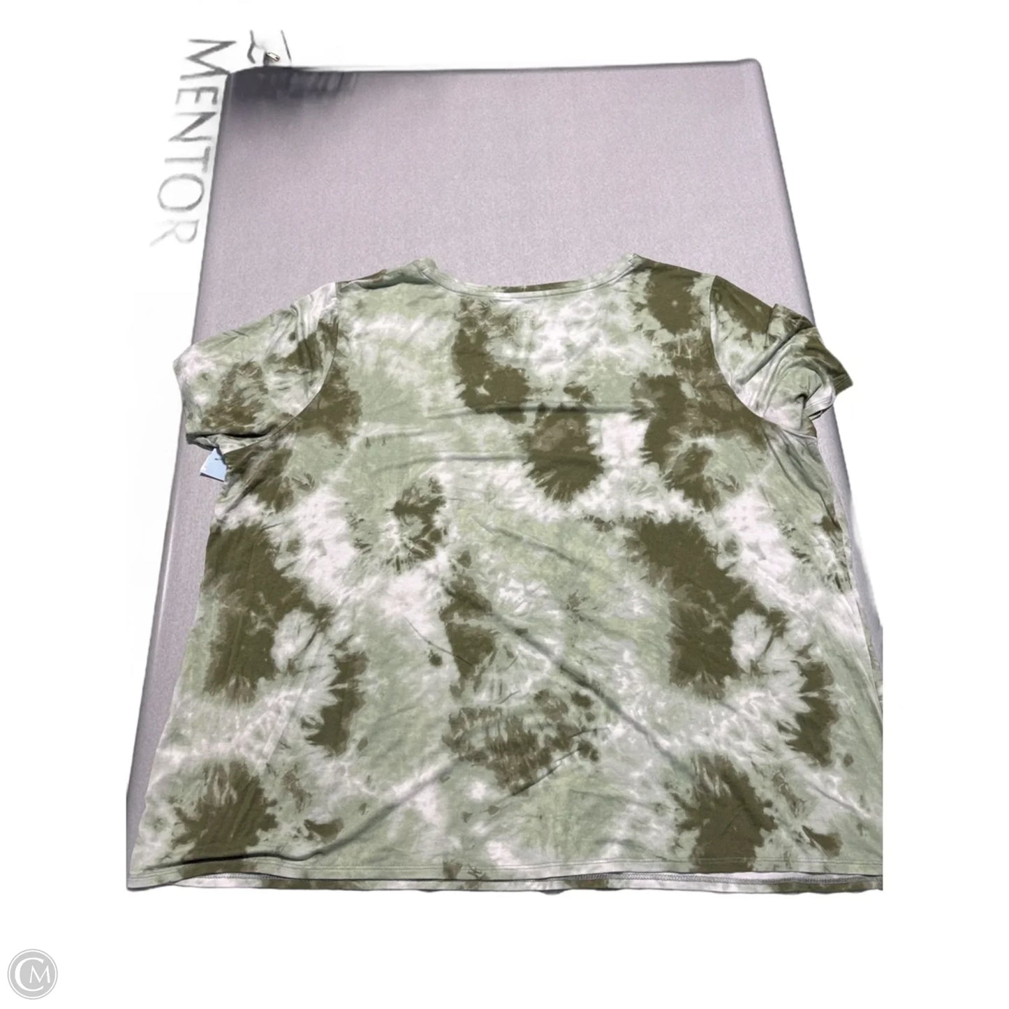 Top Short Sleeve Basic By Cato In Green, Size: 2x