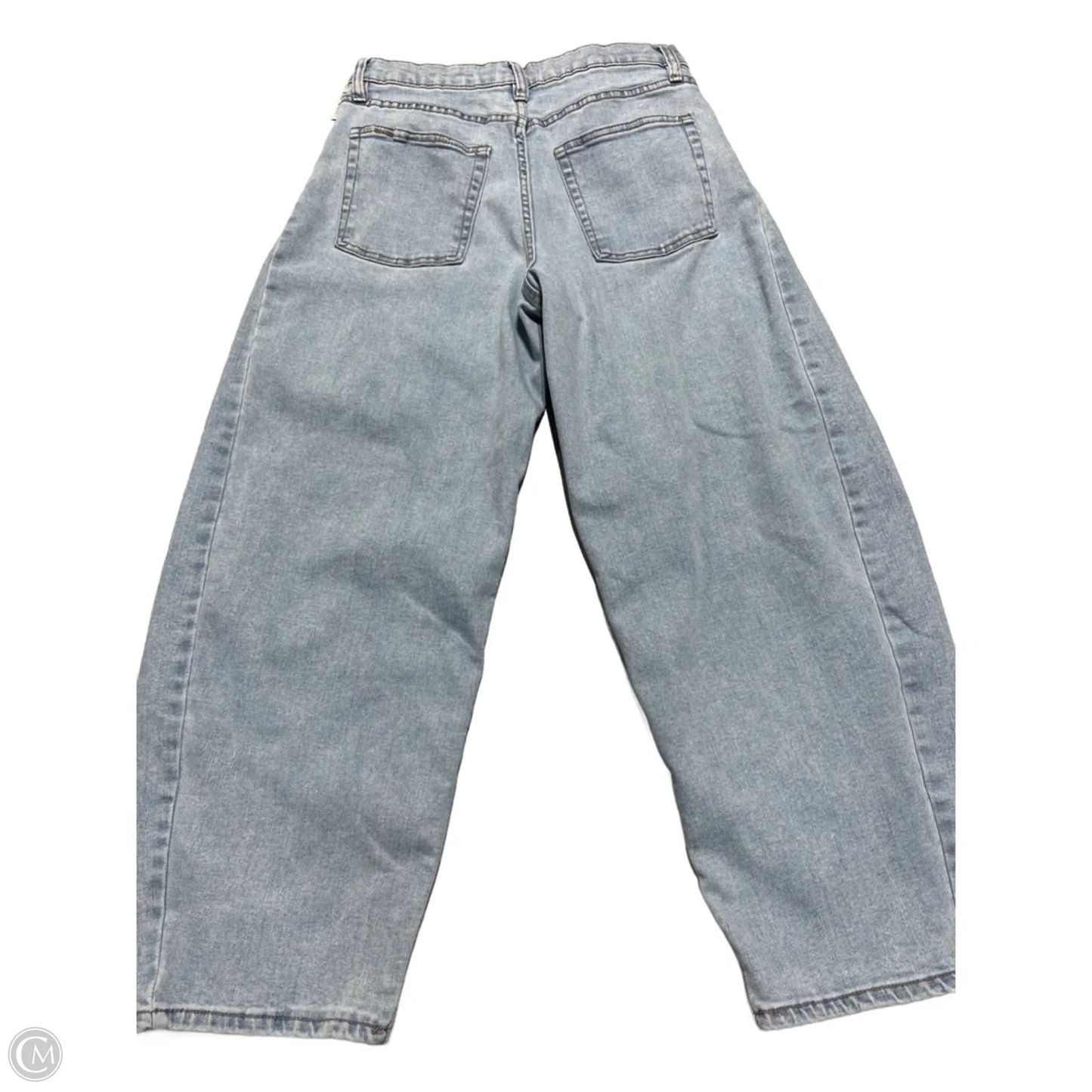 Jeans Straight By Oat In Blue Denim, Size: 4