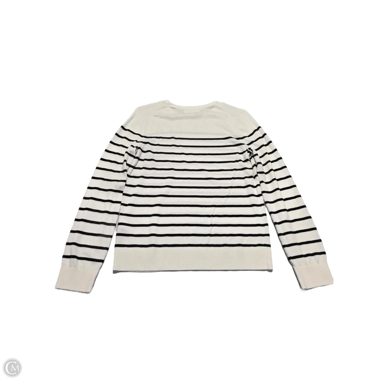 Sweater By Banana Republic In Striped Pattern, Size: S