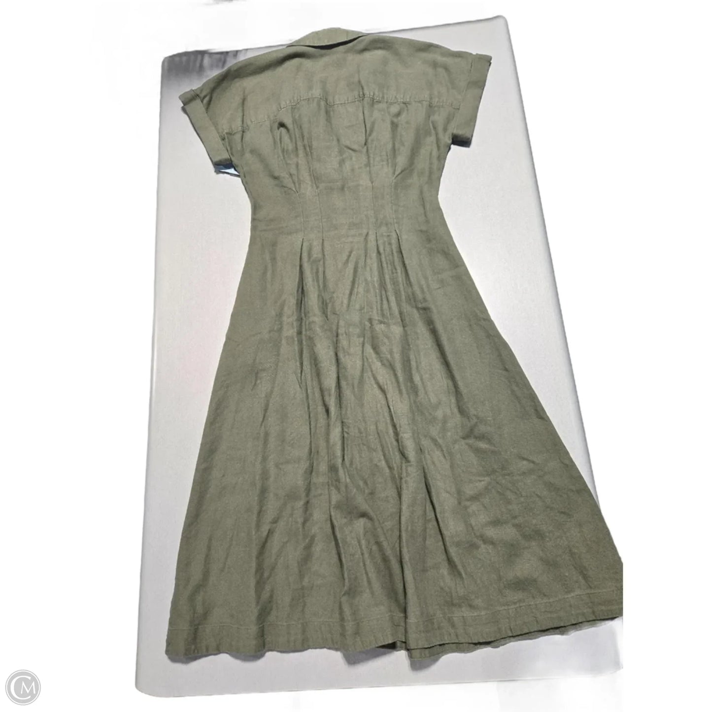 Dress Casual Midi By Universal Thread In Green, Size: S