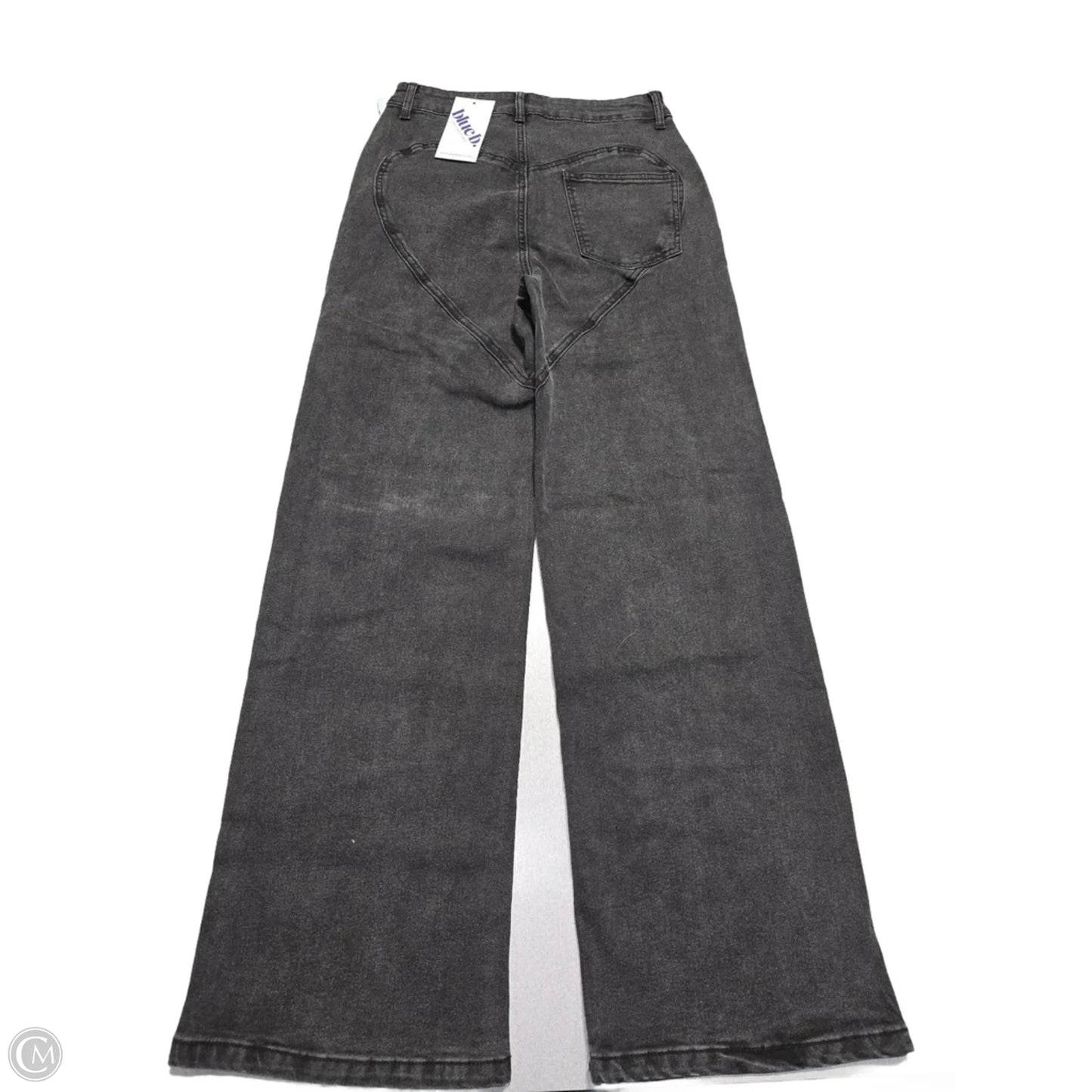 Jeans Wide Leg By Blue B In Black Denim, Size: 4