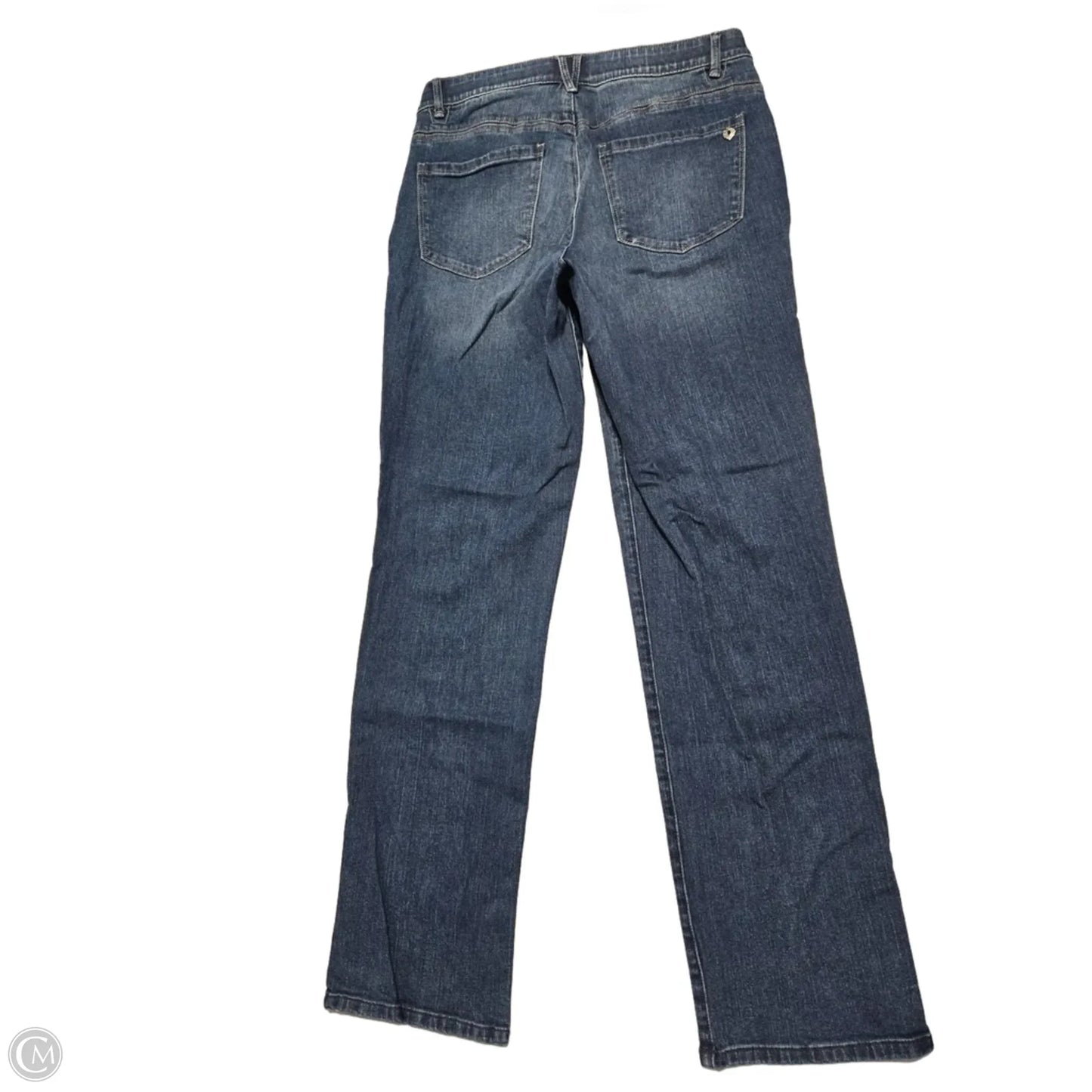 Jeans Straight By Democracy In Blue Denim, Size: 10