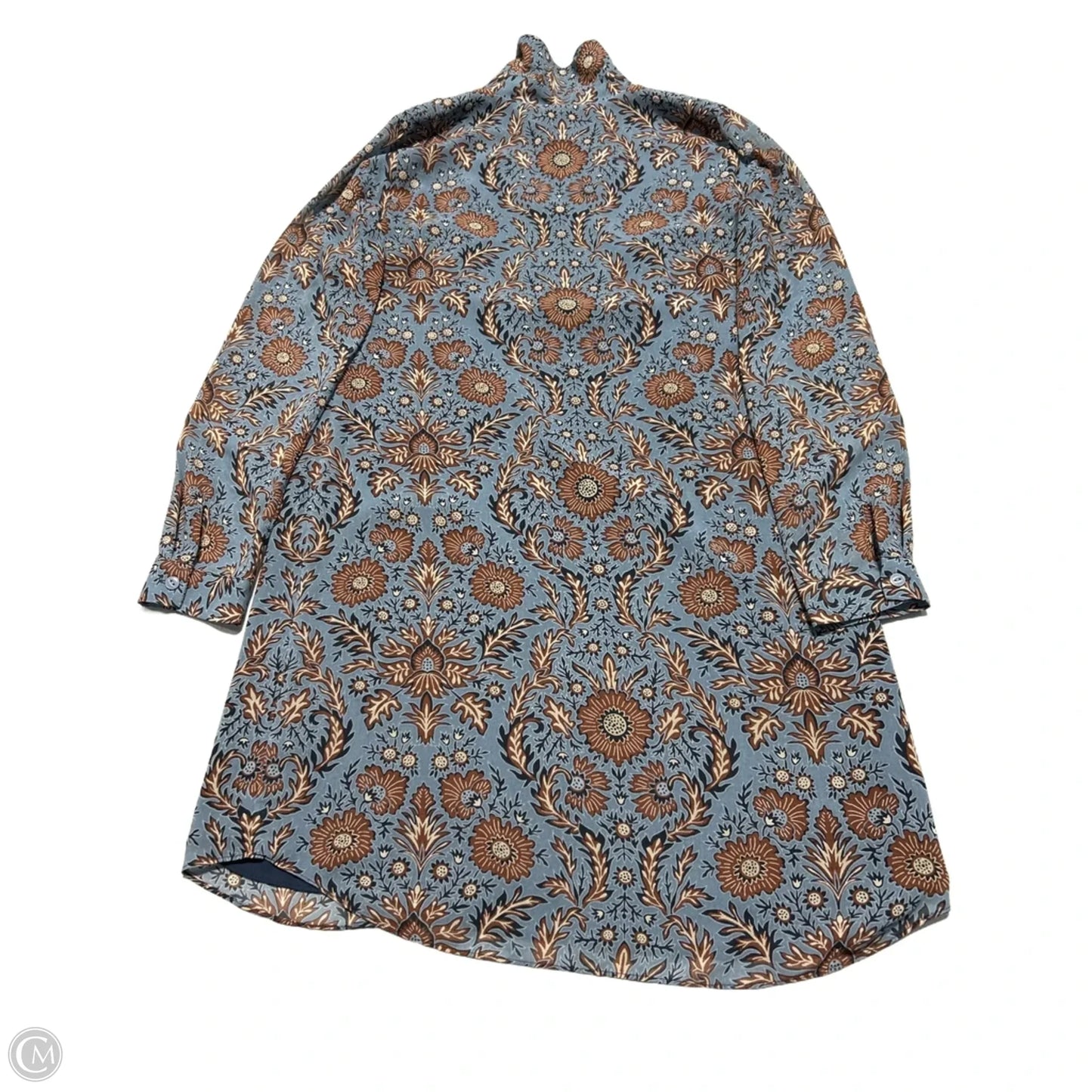 Dress Casual Short By Cabi In Blue & Brown, Size: Xs