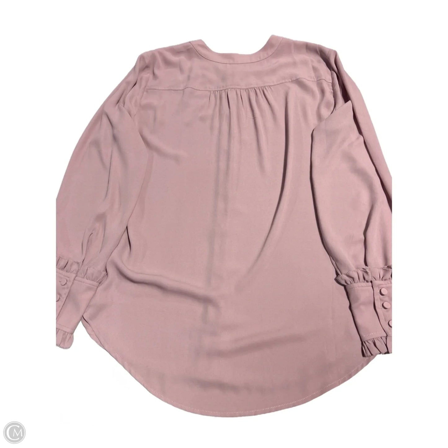 Top Long Sleeve By J. Crew In Pink, Size: M