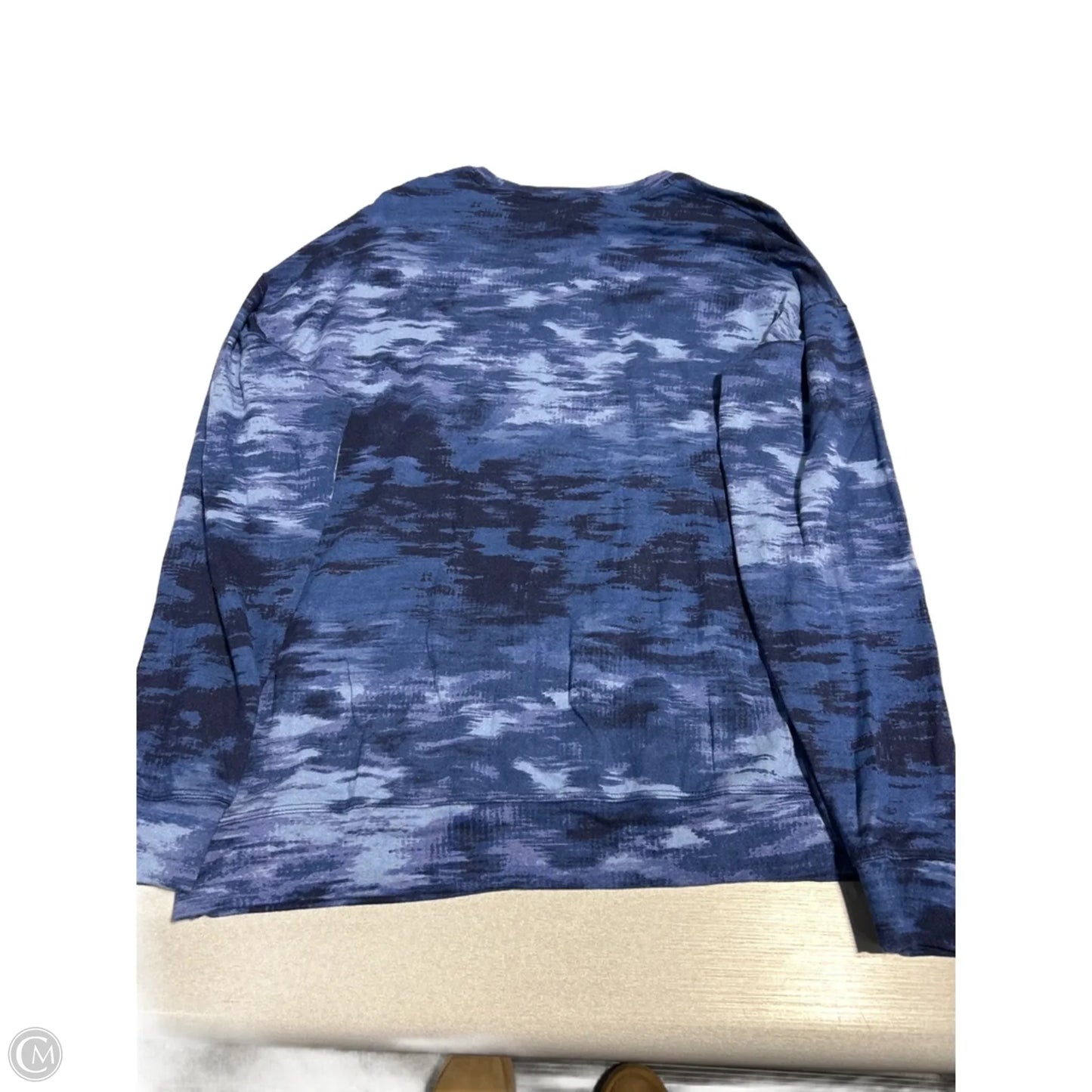 Top Long Sleeve By Athleta In Tie Dye Print, Size: Xs