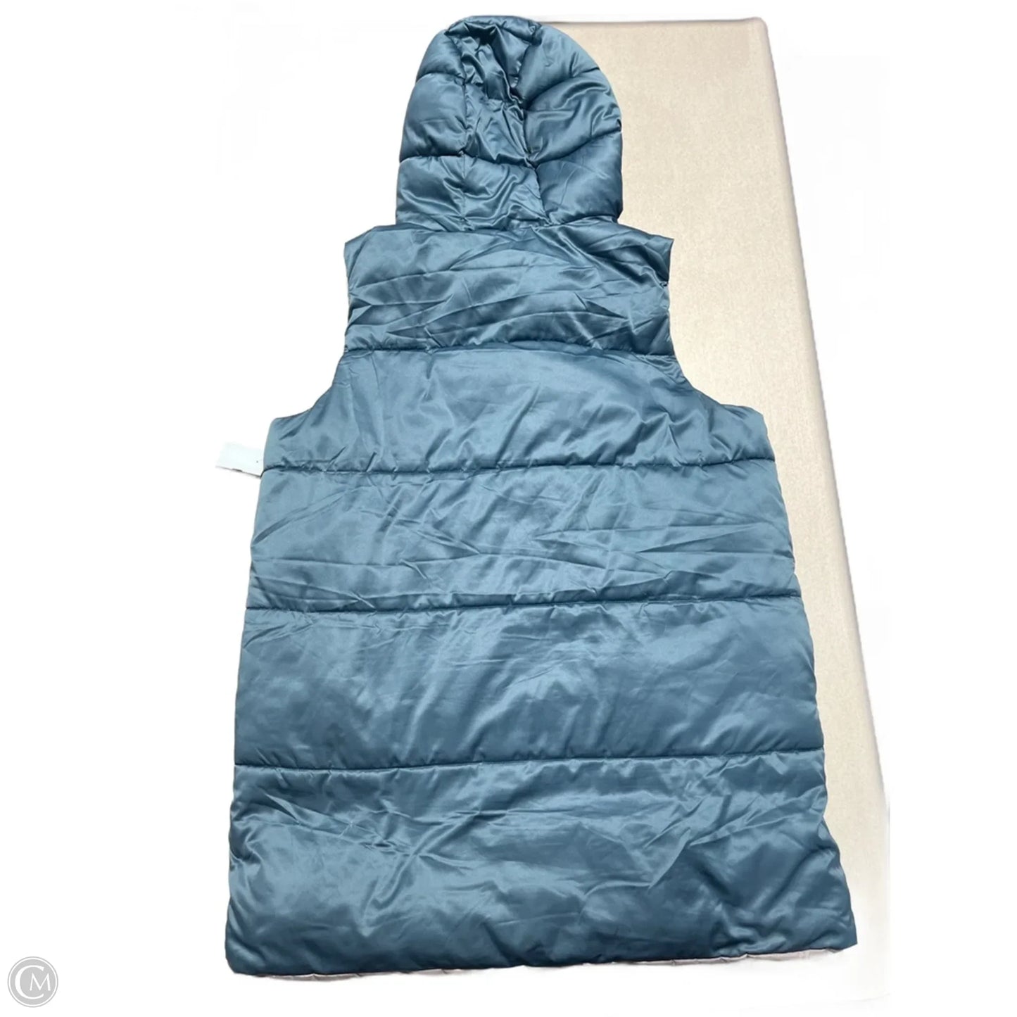 Vest Puffer & Quilted By Tribal In Teal, Size: L