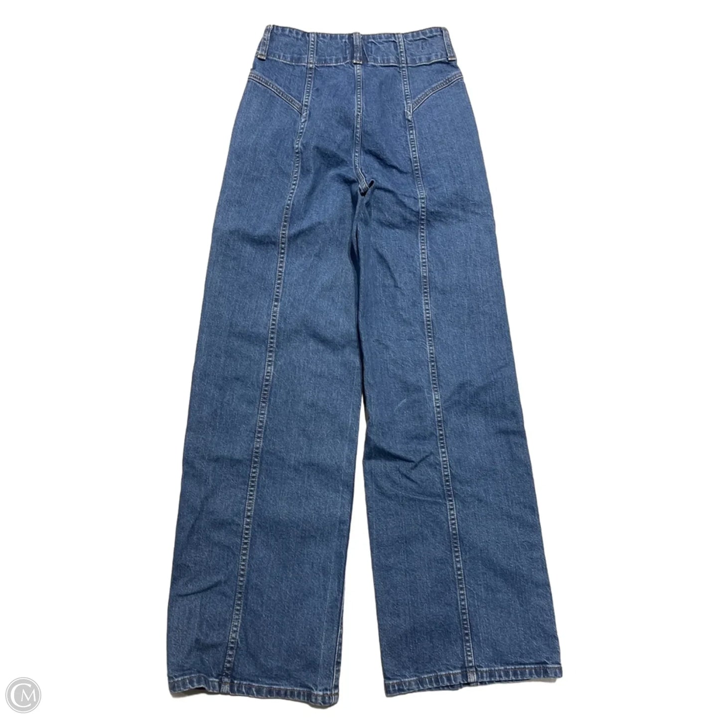 Jeans Wide Leg By Universal Thread In Blue Denim, Size: 4