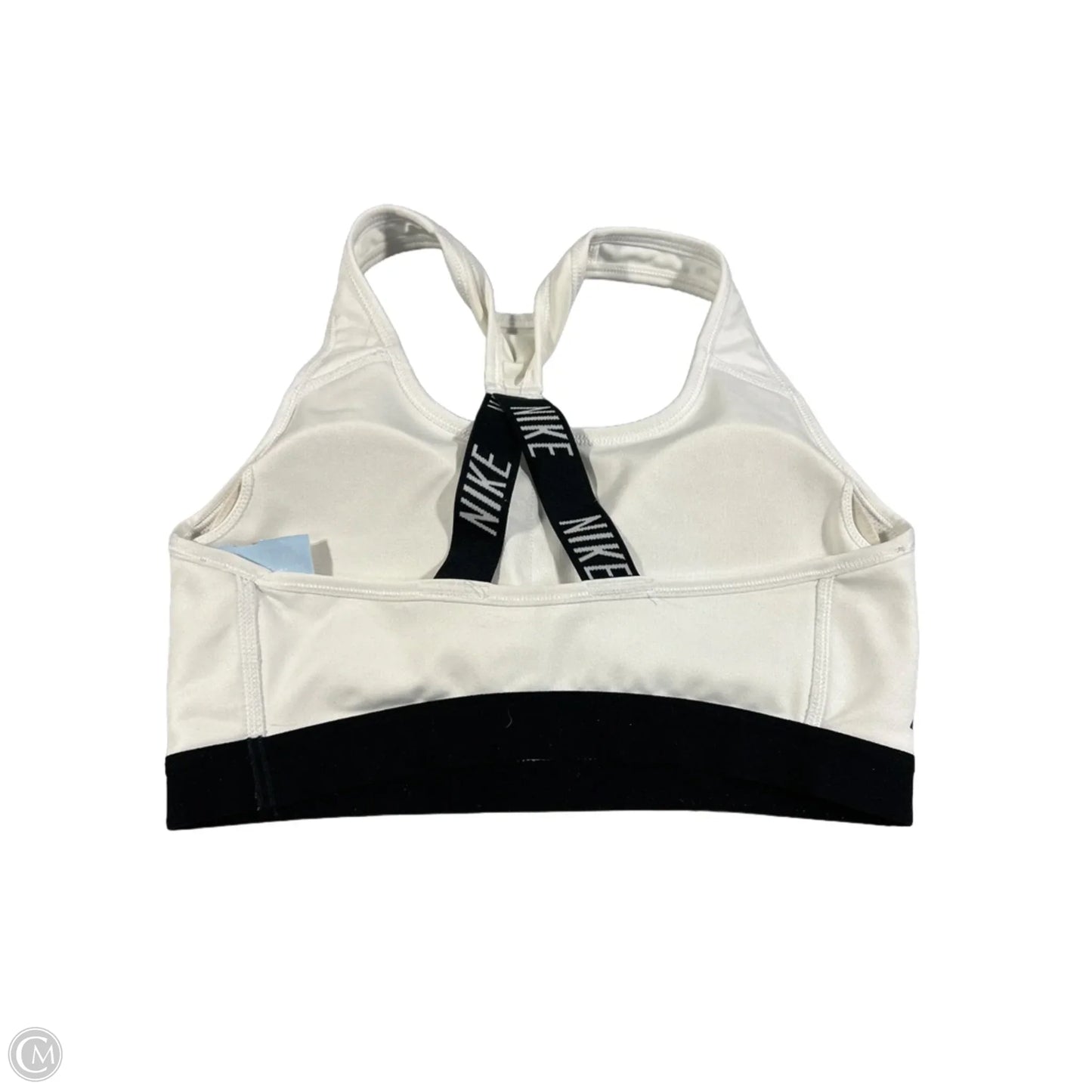 Athletic Bra By Nike In White, Size: M